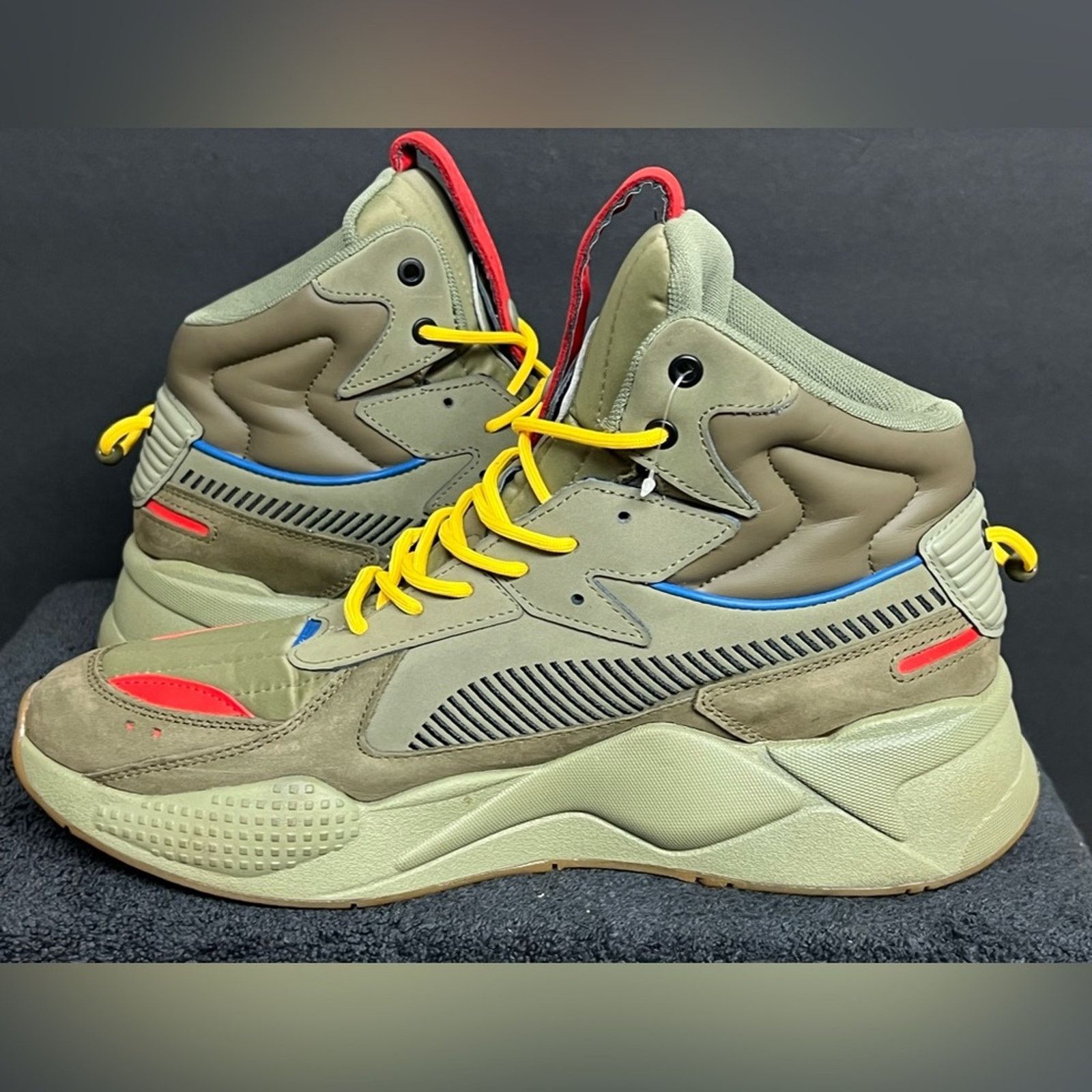 Puma PUMA RS-X Militia Mid Deep Lichen Green Shoes Men 10.5 VNDS Size US 10.5 / EU 43-44 - 6 Thumbnail