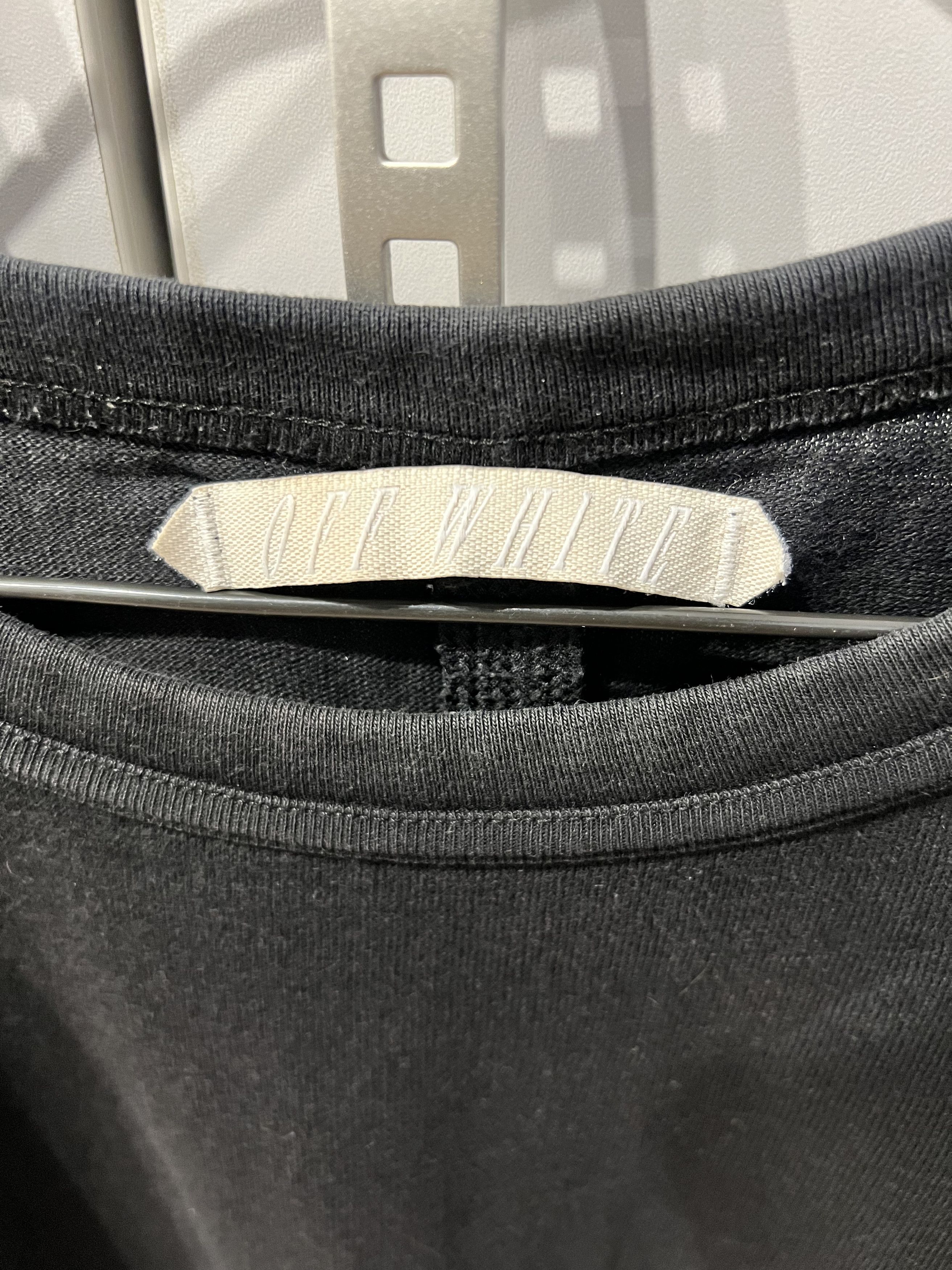Off-White Off White Blue Collar T-Shirt Size US L / EU 52-54 / 3 - 4 Thumbnail