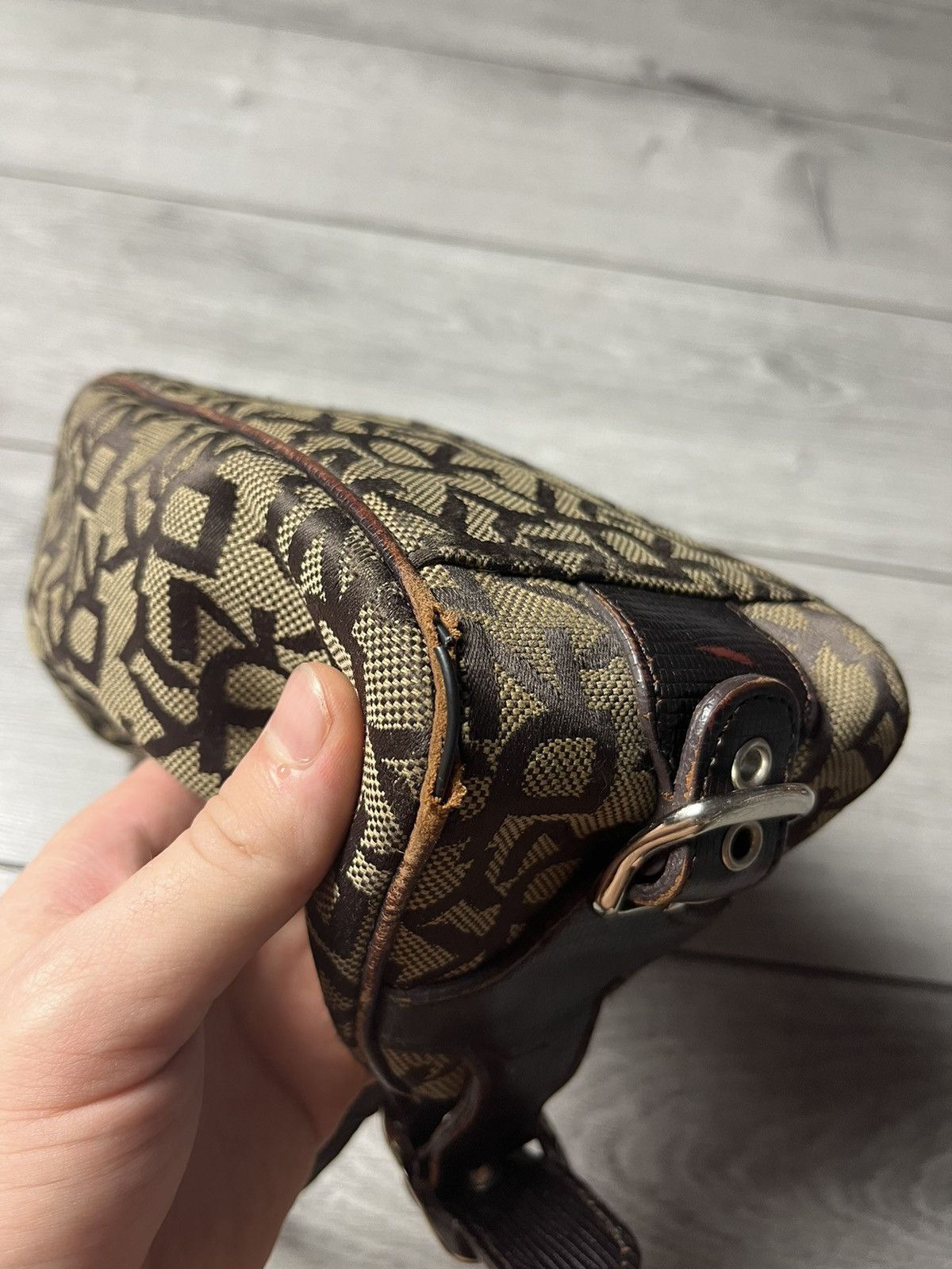 DKNY Dkny monogram mini bag one size Size ONE SIZE - 6 Thumbnail
