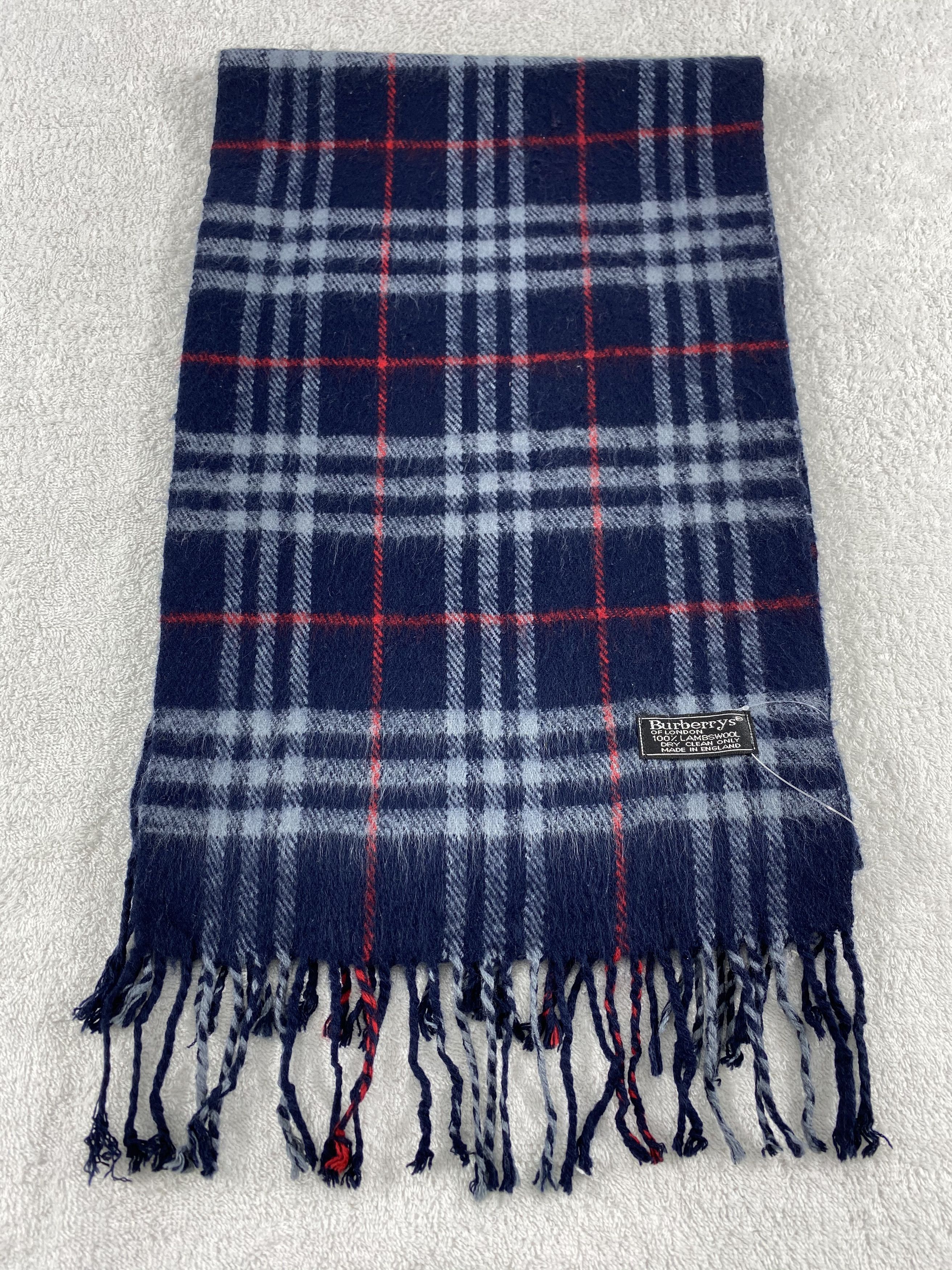 Burberry Vintage Burberry Scarf/Muffler/Neckwear MF683 Size ONE SIZE - 2 Thumbnail