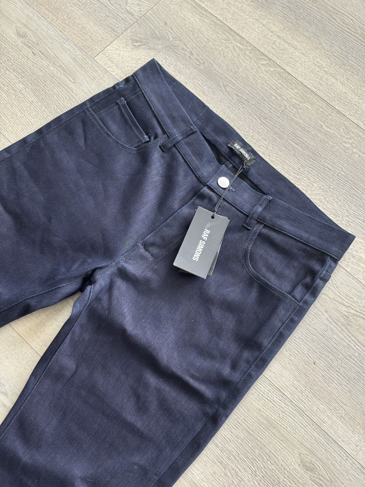 Raf Simons Raf Simons SS17 Classic Navy Denim Pants Size US 32 / EU 48 - 3 Thumbnail
