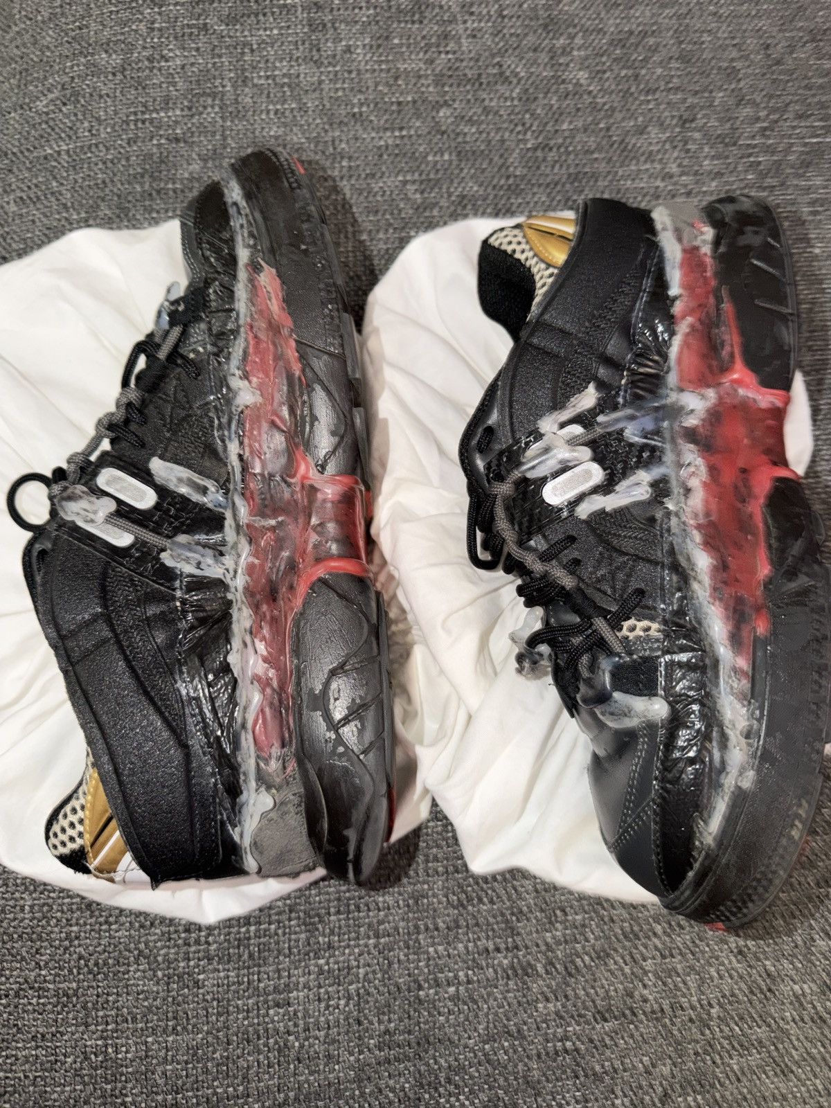Maison Margiela Maison Margiela Fusion deconstructed sneakers Size US 8.5 / EU 41-42 - 3 Thumbnail