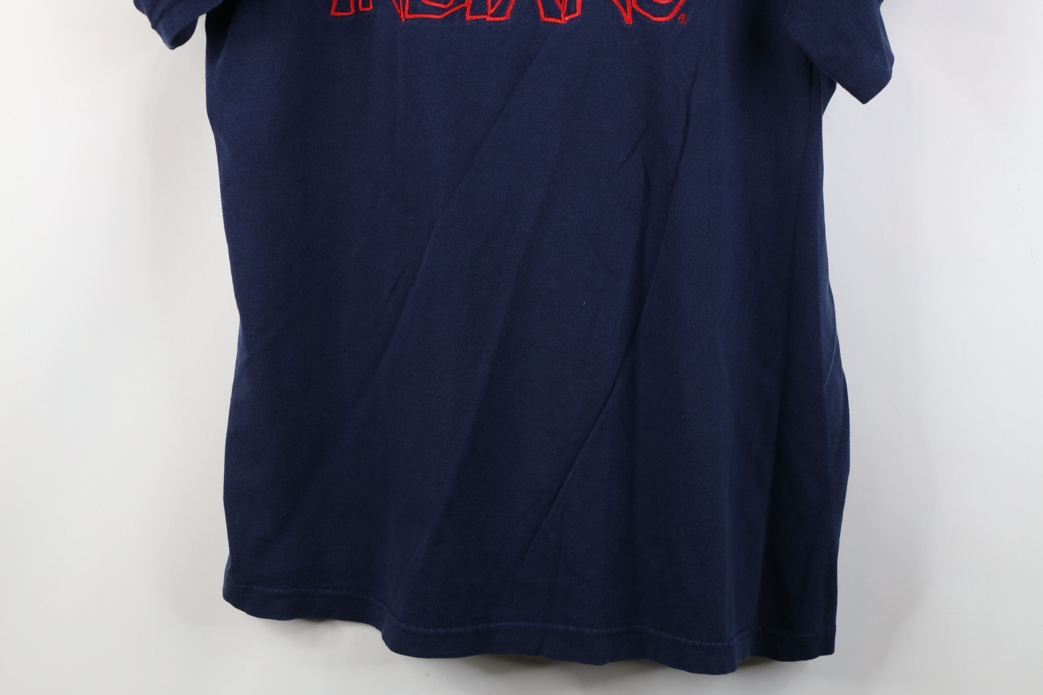 Vintage Vintage 90s Chief Wahoo Cleveland Indians Baseball T-Shirt Size US L / EU 52-54 / 3 - 3 Thumbnail
