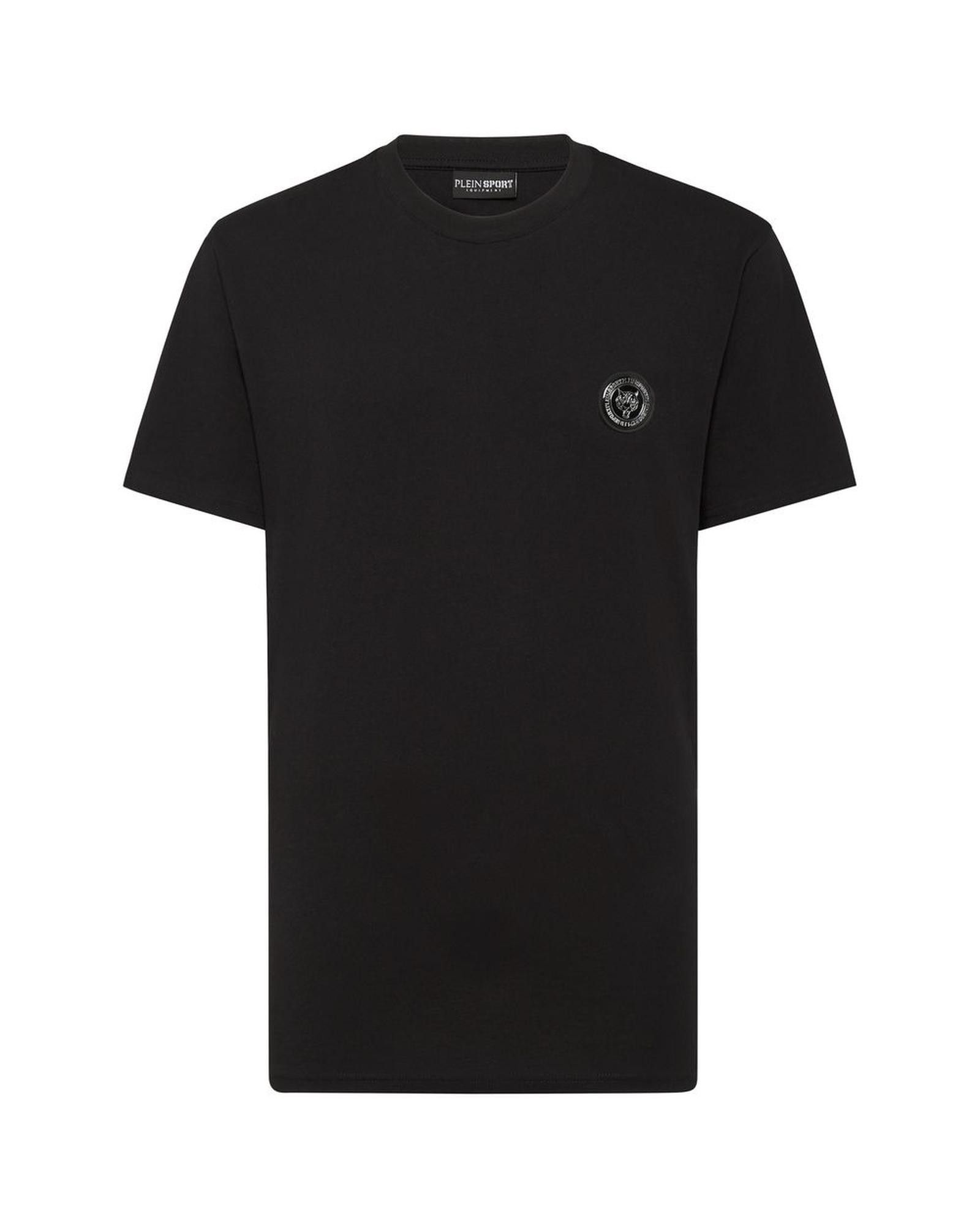 image of Philipp Plein Sporty Cotton T-Shirt in Black, Men's (Size XL)