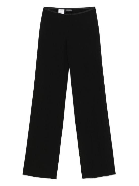 Emporio Armani EMPORIO ARMANI Women Straight Pants EW001145 AF12516UC001 Black Size 30" / US 8 / IT 44 - 1 Thumbnail