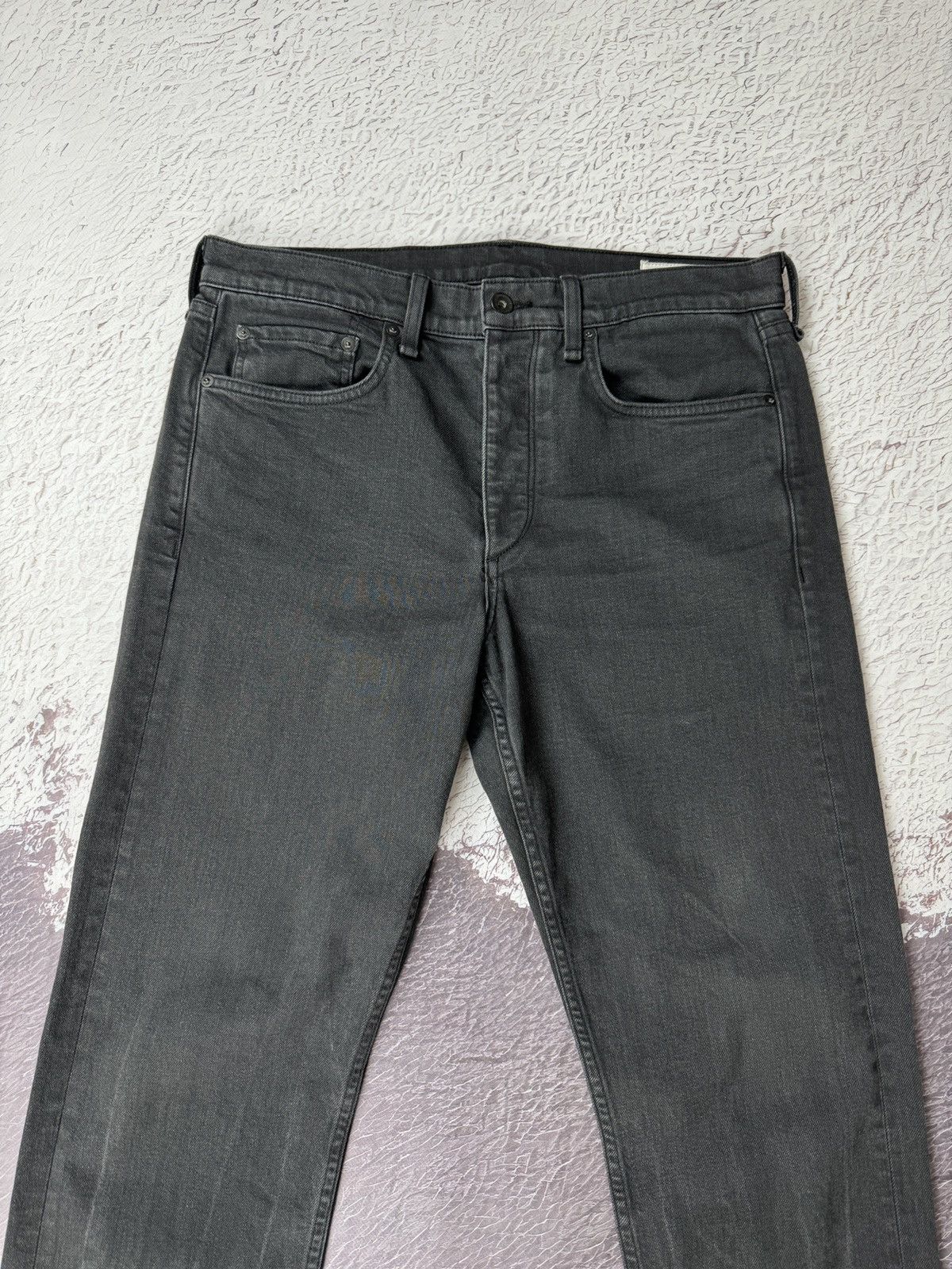 Rag & Bone Rag & Bone made in USA graphite faded denim jeans Size US 31 - 6 Thumbnail