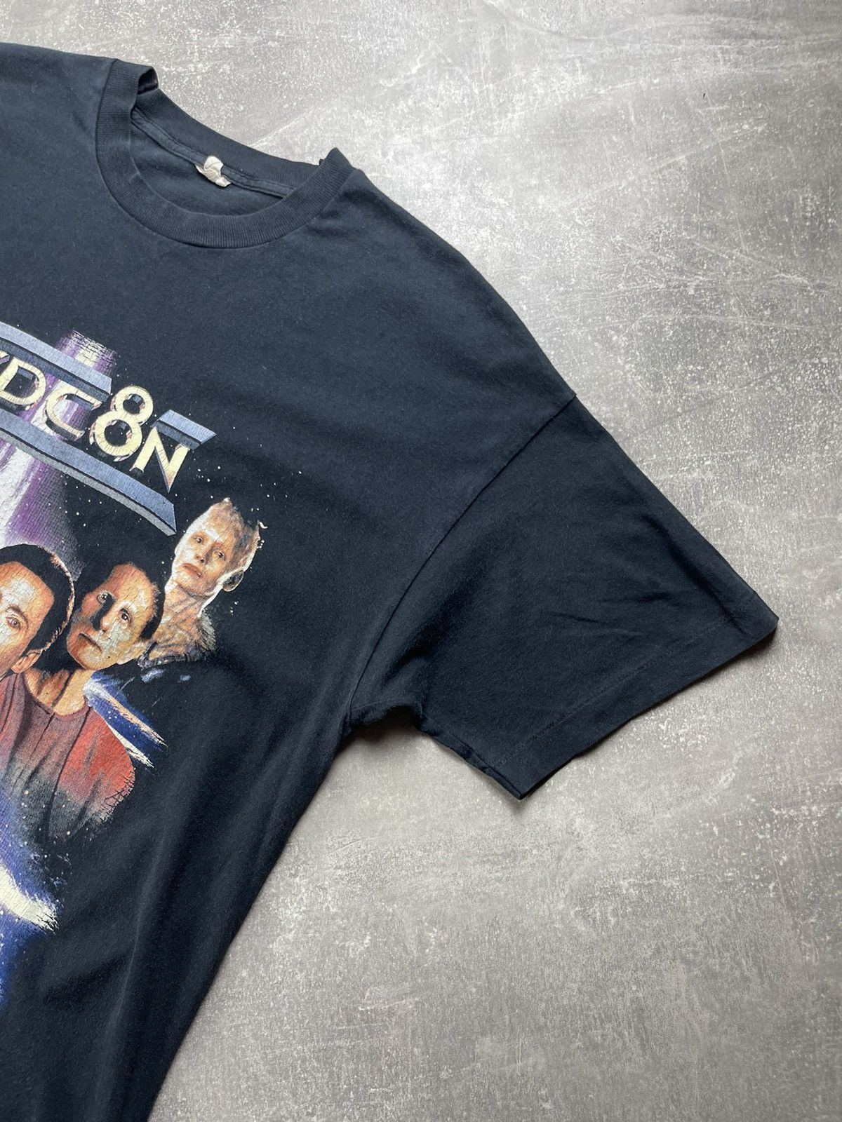Band Tees FedCon 8 Star Trek Convention T-Shirt Sci-Fi Cast Print Te Size US XL / EU 56 / 4 - 3 Thumbnail