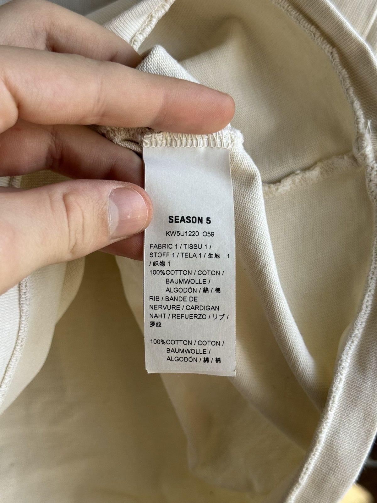 Kanye West Season 5 Kanye West Tshirt Boxy Fit Size US XS / EU 42 / 0 - 10 Thumbnail