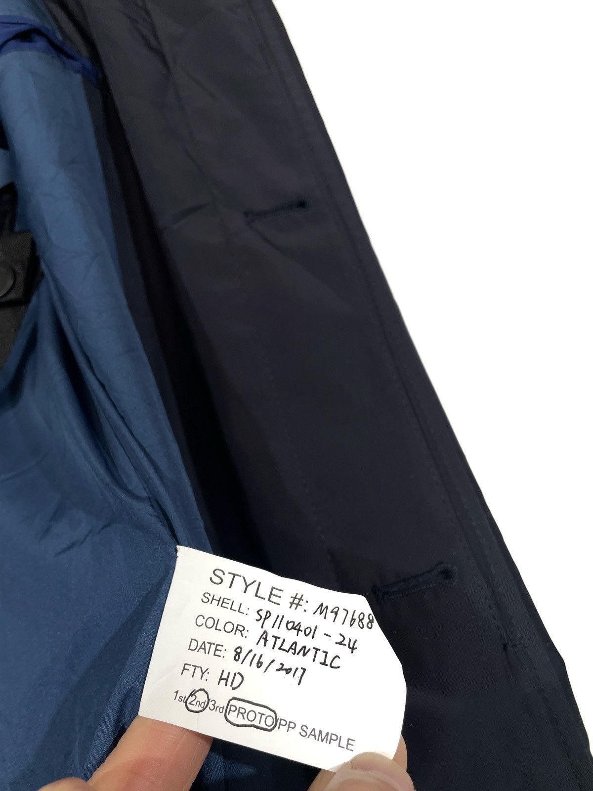 Designer × Michael Kors Trench Coat Men Blue Michael Kors Size L Nylon Business Size US L / EU 52-54 / 3 - 9 Thumbnail