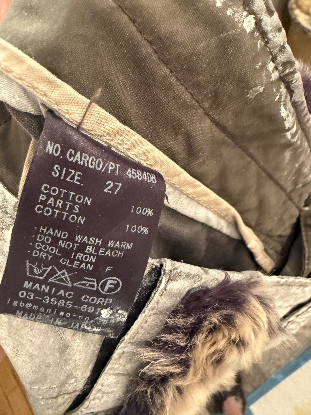 If Six Was Nine If six was nine silver grey pants cargo style Size 27" / US 4 / IT 40 - 11 Thumbnail