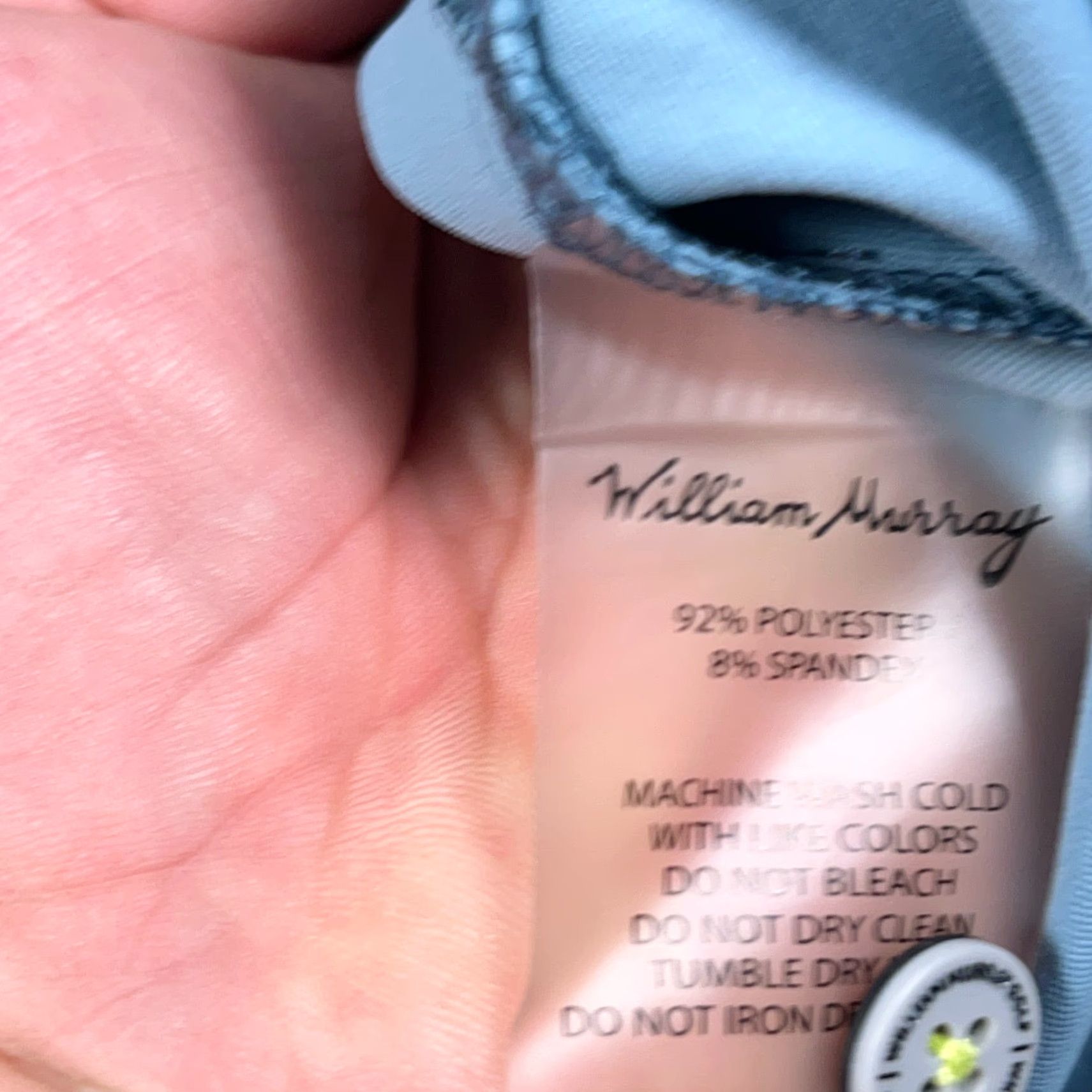 Vintage William Murray Polo Shirt Men XL Blue Performance Its In The Bag Club Print AOP Polo Shirt Mens XL Blue Performance Its In The Bag Club Print AOP Size US XL / EU 56 / 4 - 5 Thumbnail