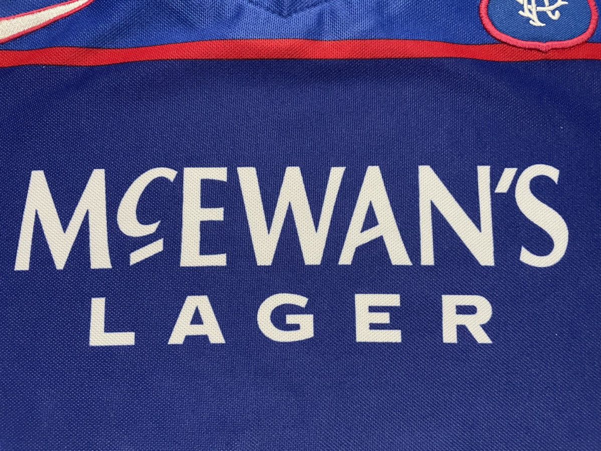 Nike Rangers FC home jersey 1997-1999 Size US L / EU 52-54 / 3 - 3 Thumbnail