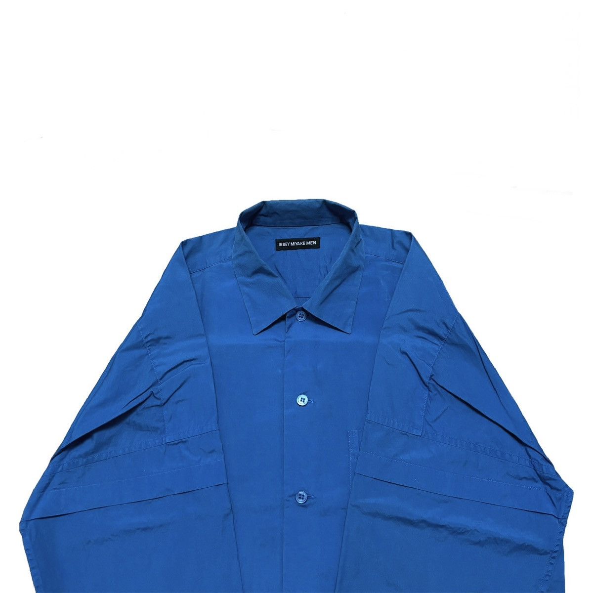Issey Miyake S/S 2002 Layered-look Sleeves L/S Shirt Size US L / EU 52-54 / 3 - 2 Thumbnail