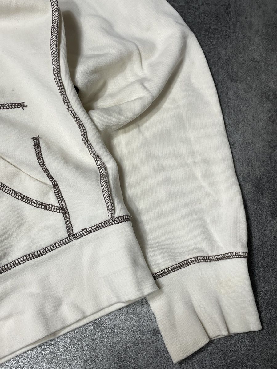 Vintage 🔥RARE🔥Vintage Y2K Hoodie Zip Spellout Boxy USA Boston Size S / US 4 / IT 40 - 10 Thumbnail