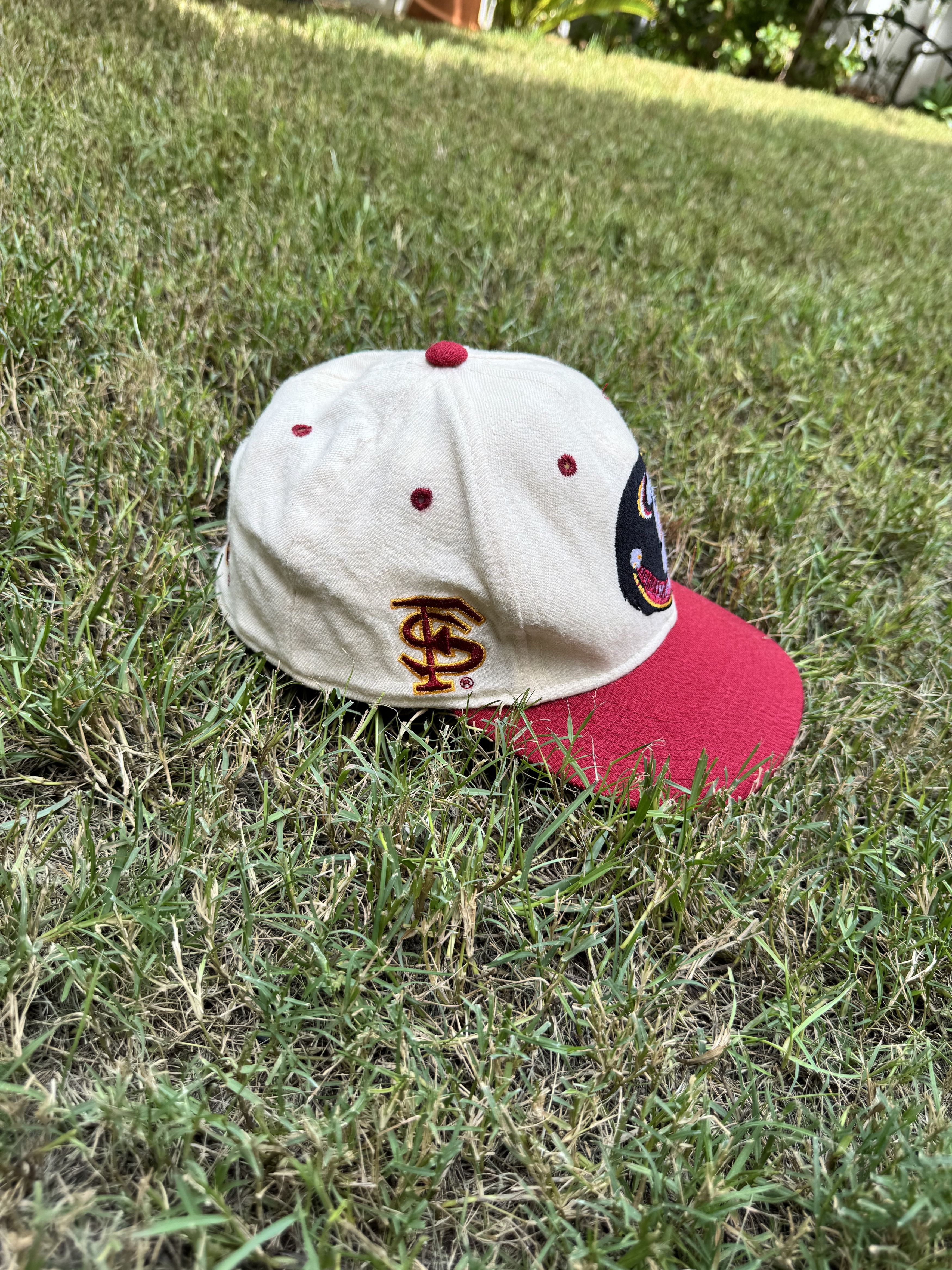 Vintage Vintage 90s Florida State Noles Fitted Hat Size ONE SIZE - 4 Thumbnail