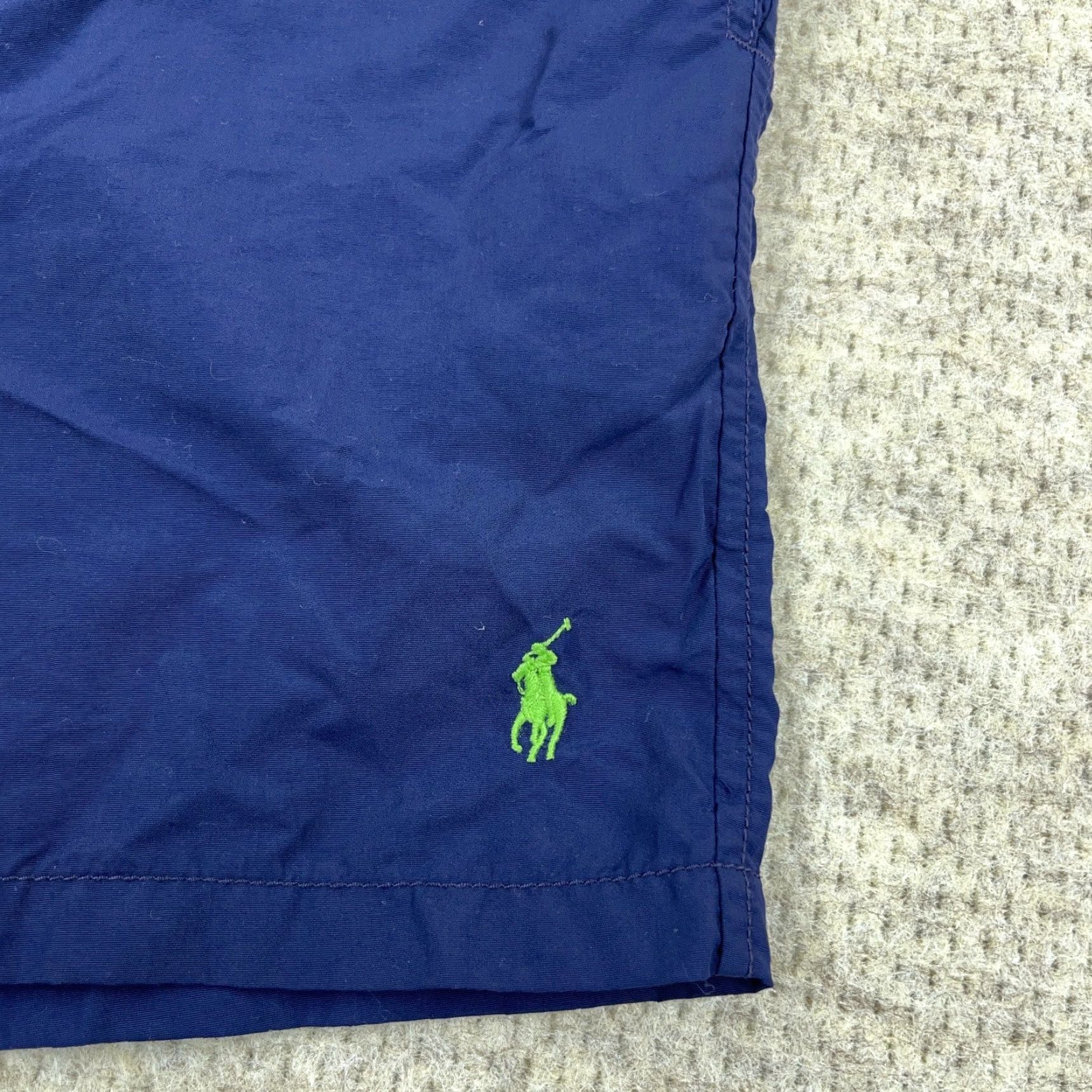 Polo Ralph Lauren VINTAGE Polo Ralph Lauren Swim Trunks Men L Blue Polo Ralph Lauren Swim Trunks Men L Blue ShortS Green Pony Y2K Size US L / EU 52-54 / 3 - 5 Thumbnail