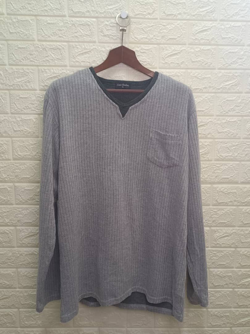 Vintage vintage 🔥Louis Chavlon KNITWEAR SHIRT Size US XXL / EU 58 / 5 - 1 Thumbnail