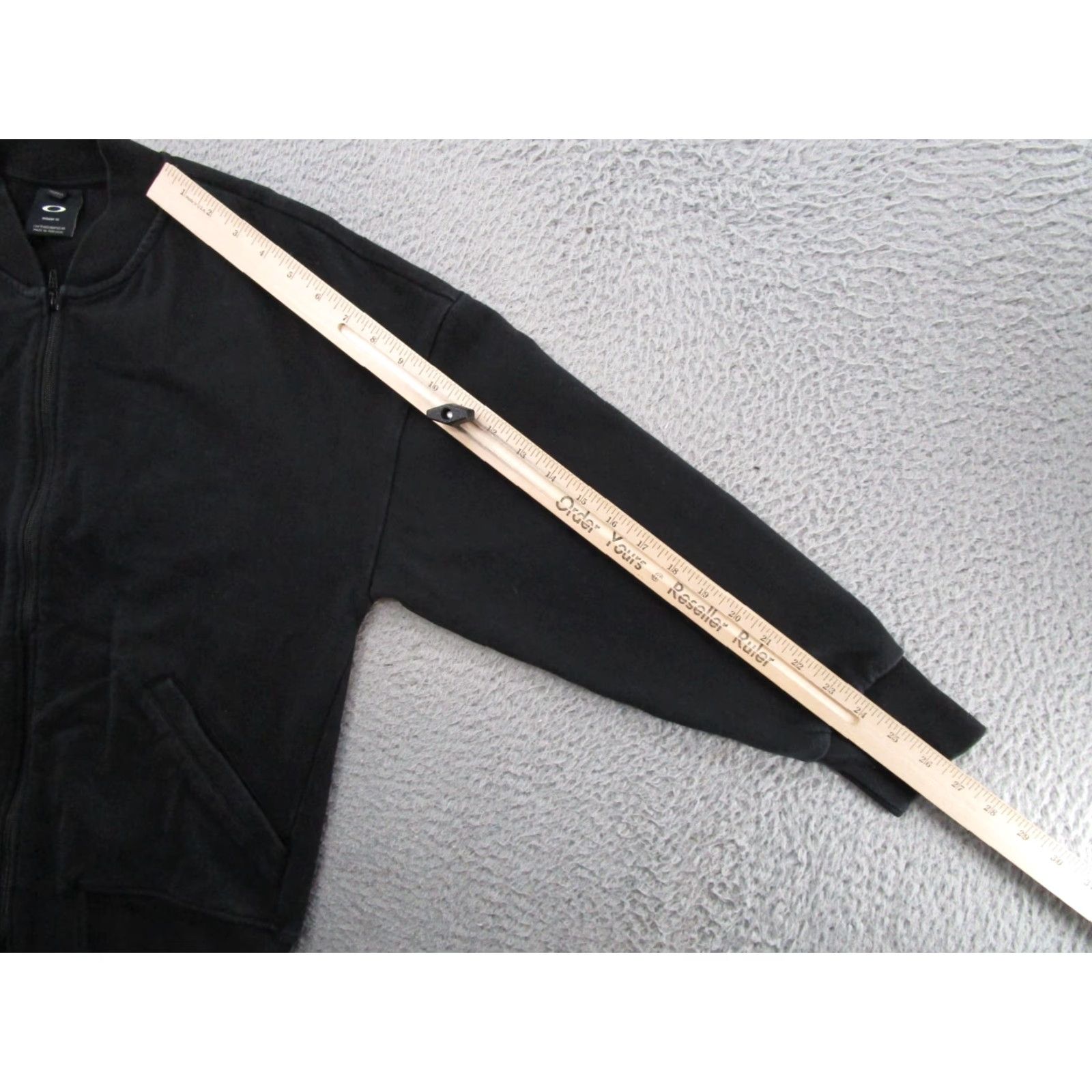Oakley Oakley Men's Full Zip Sweatshirt Black M Cotton Blend Ski Snowboard Shirt Hoodie? Size US M / EU 48-50 / 2 - 7 Thumbnail