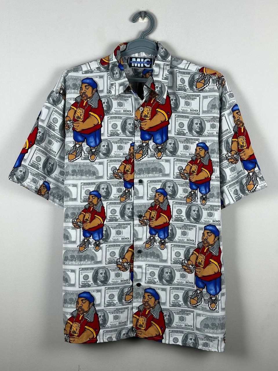 Rap Tees Vintage Hip Hop Thug Life Graphic Y2K Button Up Shirt Size US L / EU 52-54 / 3 - 2 Thumbnail