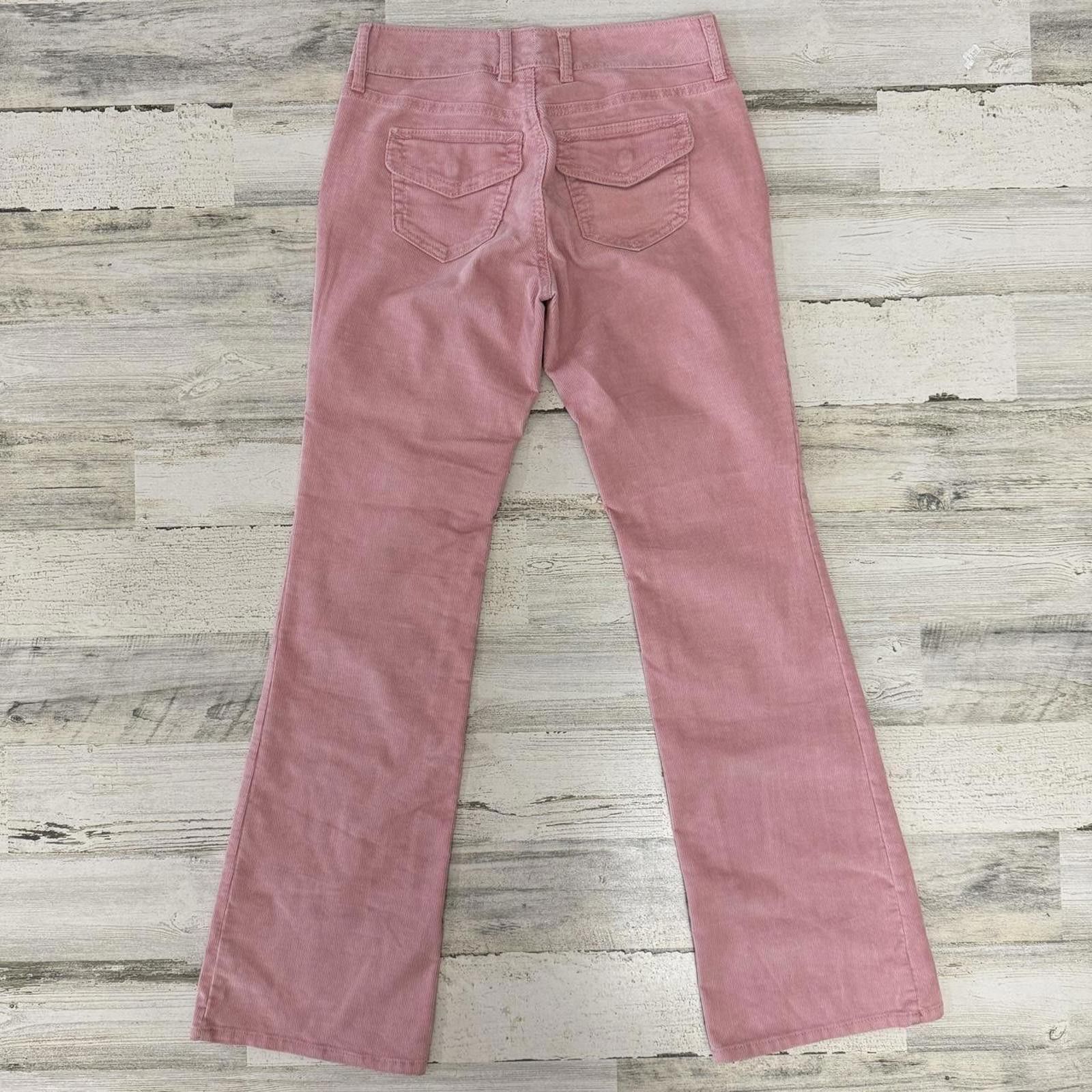 Gap Pink Corduroy flared Gap jeans size 1 Size 26" / US 2 / IT 38 - 6 Thumbnail