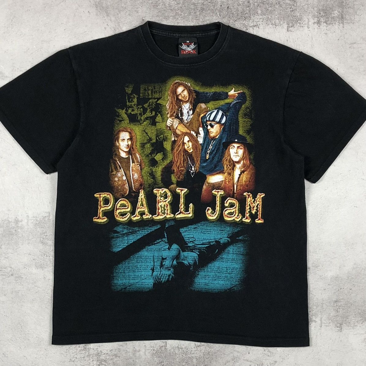 Vintage Vintage Pearl Jam 90s Grunge Band Tee Size US S / EU 44-46 / 1 - 1 Thumbnail