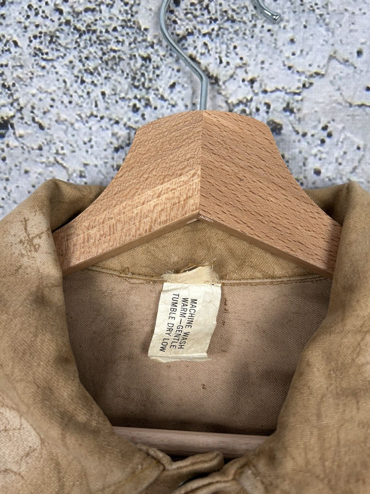 Vintage Vintage Denim Jacket Brown Sand Avantgarde Designer Hype Size L / US 10 / IT 46 - 5 Thumbnail