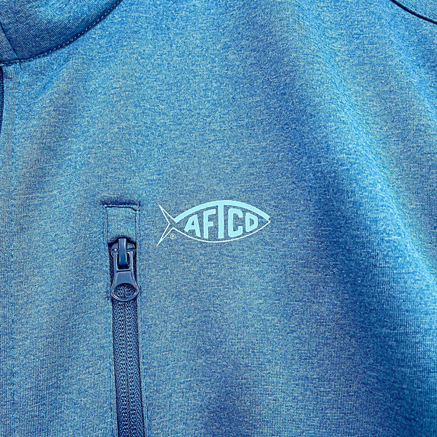 Other AFTCO Full Zip Performance Fleece Vest Blue Fishing Mens XL Size US XL / EU 56 / 4 - 3 Thumbnail