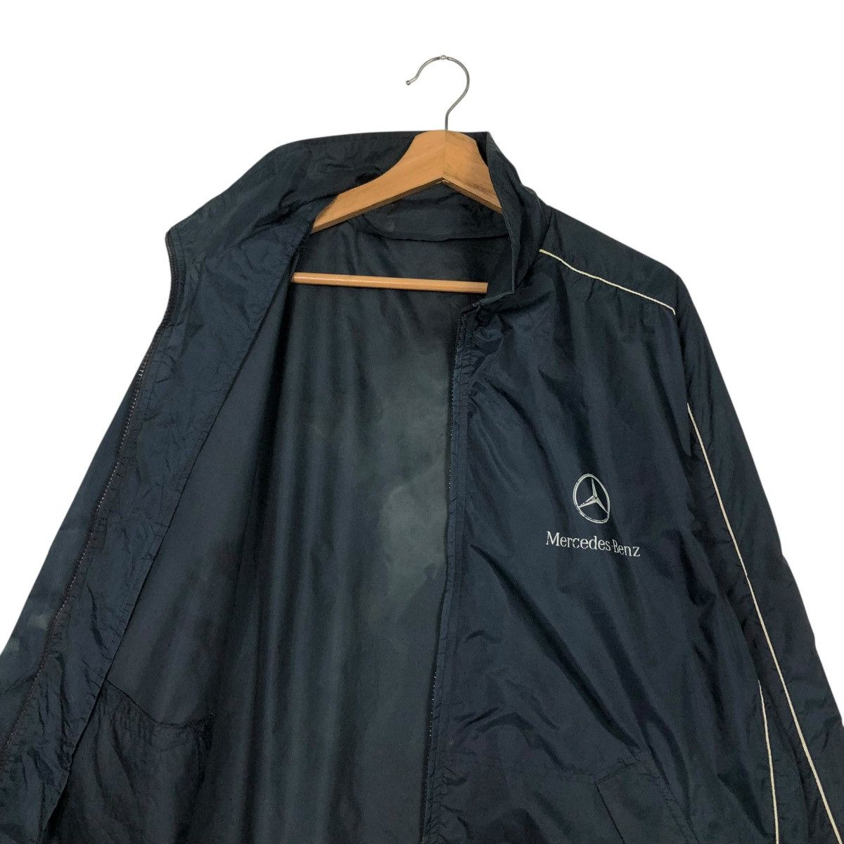 Japanese Brand 🔥VINTAGE ZIPPER LIGHT JACKET MERCEDES BENZ Size US M / EU 48-50 / 2 - 14 Thumbnail