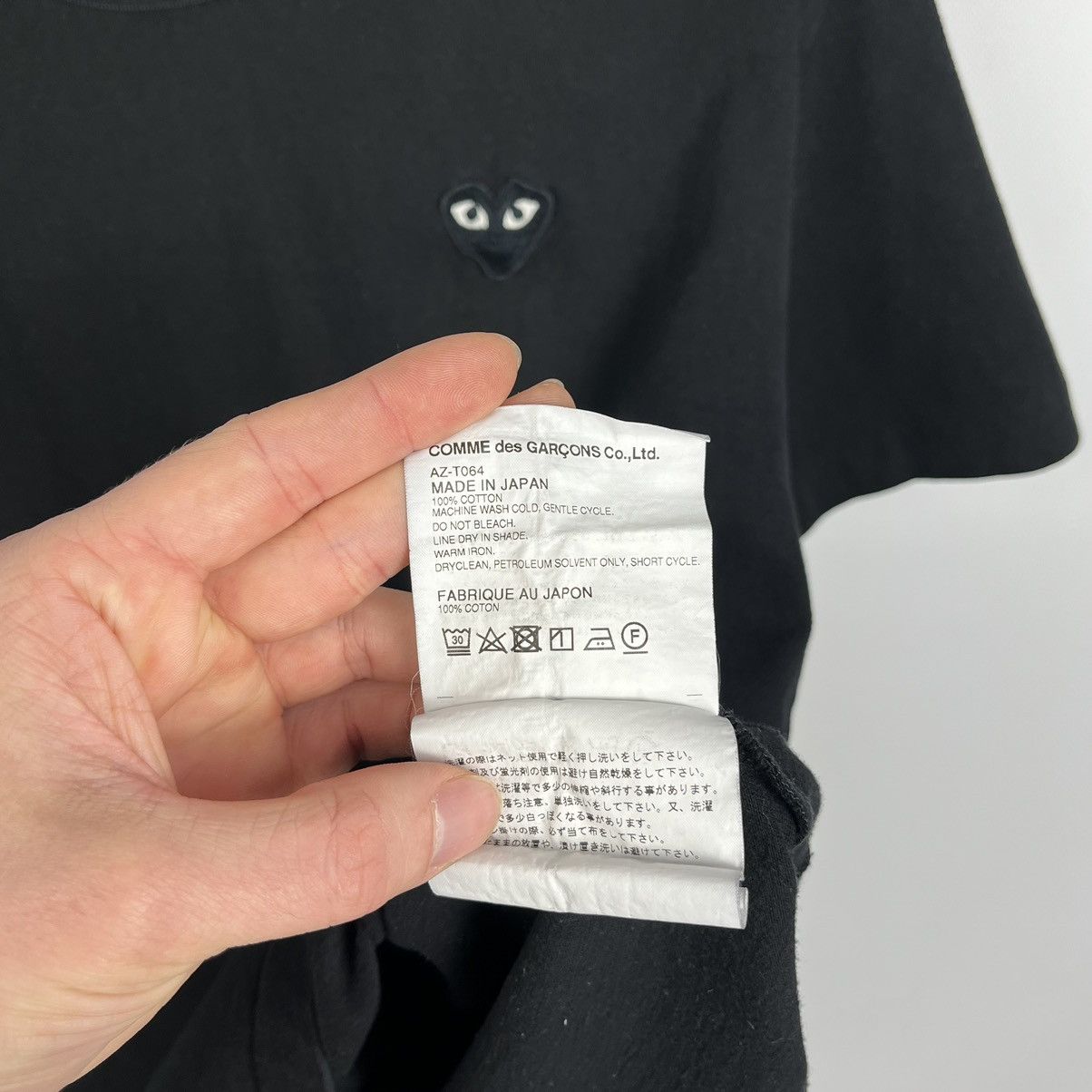 Comme des Garcons Comme Des Garçons Heart Logo T Shirt Size US L / EU 52-54 / 3 - 11 Thumbnail