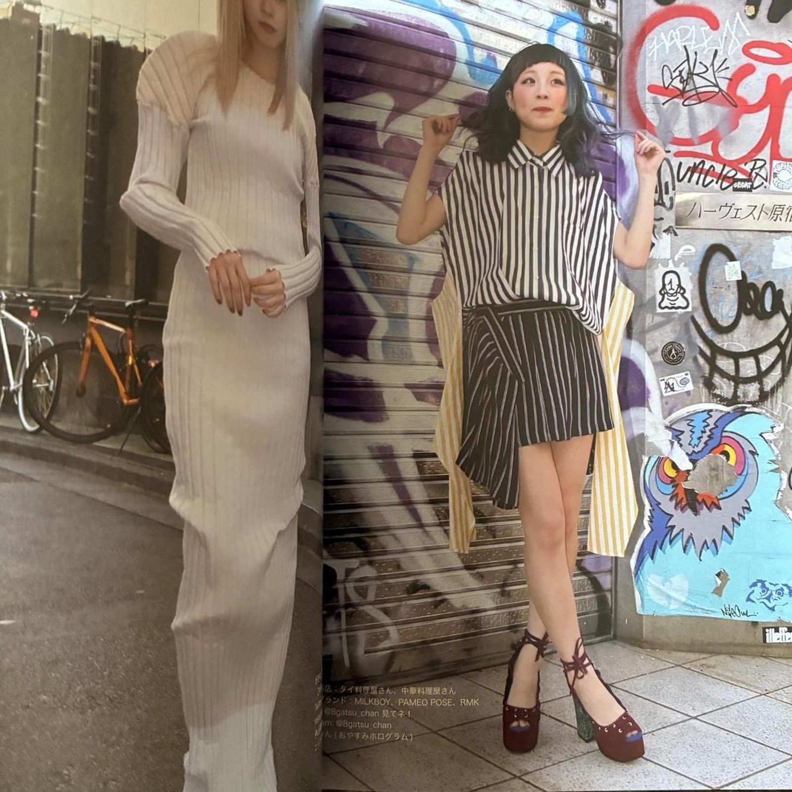 Japanese Brand MiKiOSAKABE Fruits magazine Top Vidol streets photo catalog Size ONE SIZE - 4 Thumbnail