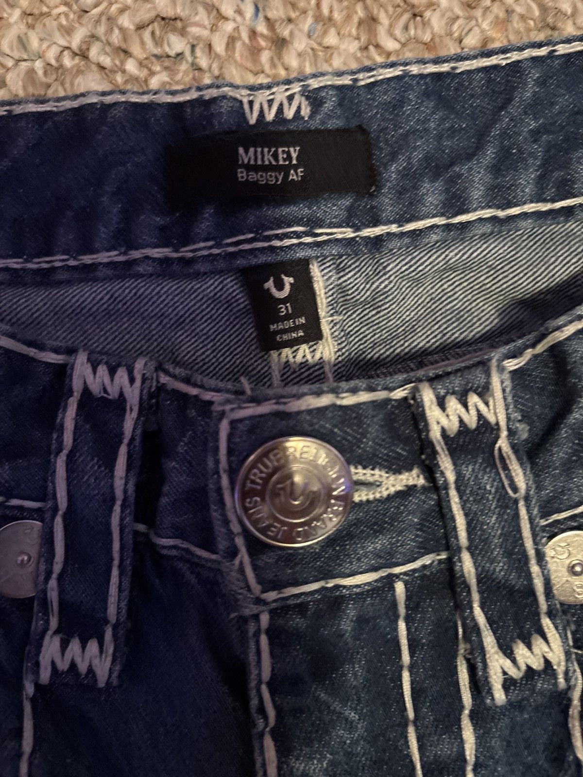 True Religion True Religion Mikey Baggy Af jeans Size US 31 - 3 Thumbnail