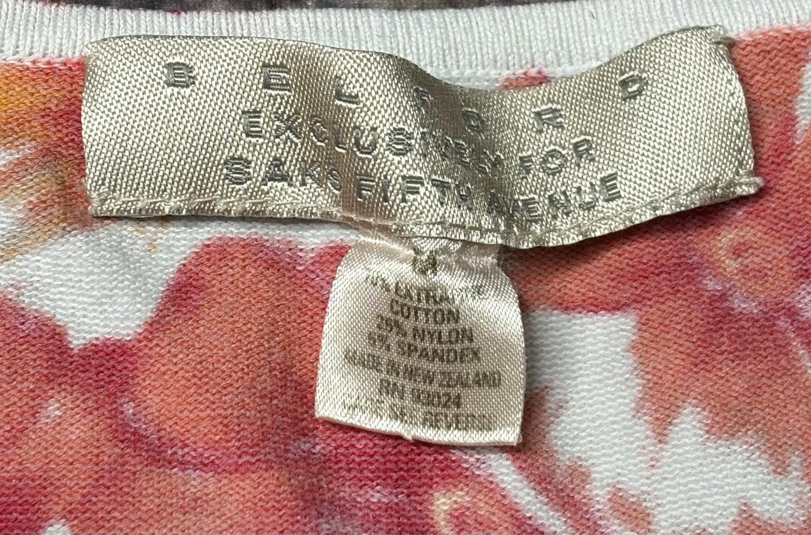 Saks Fifth Avenue VTG 90s Belford for Saks Fifth Avenue Tank Top Womens M Size M / US 6-8 / IT 42-44 - 2 Thumbnail