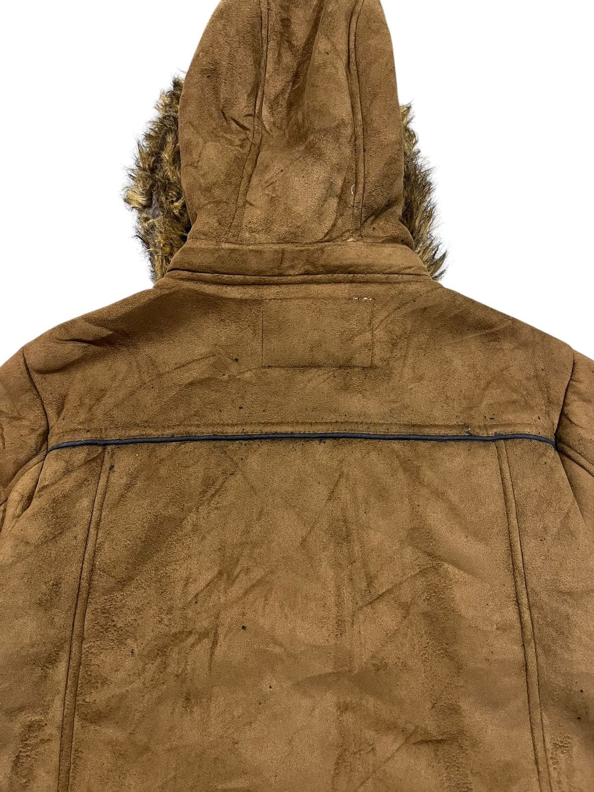 If Six Was Nine ROUSHATTE SHELL GARMENTS LINED FUR DUFFLE B-3 JACKET HOODIE Size US M / EU 48-50 / 2 - 20 Thumbnail