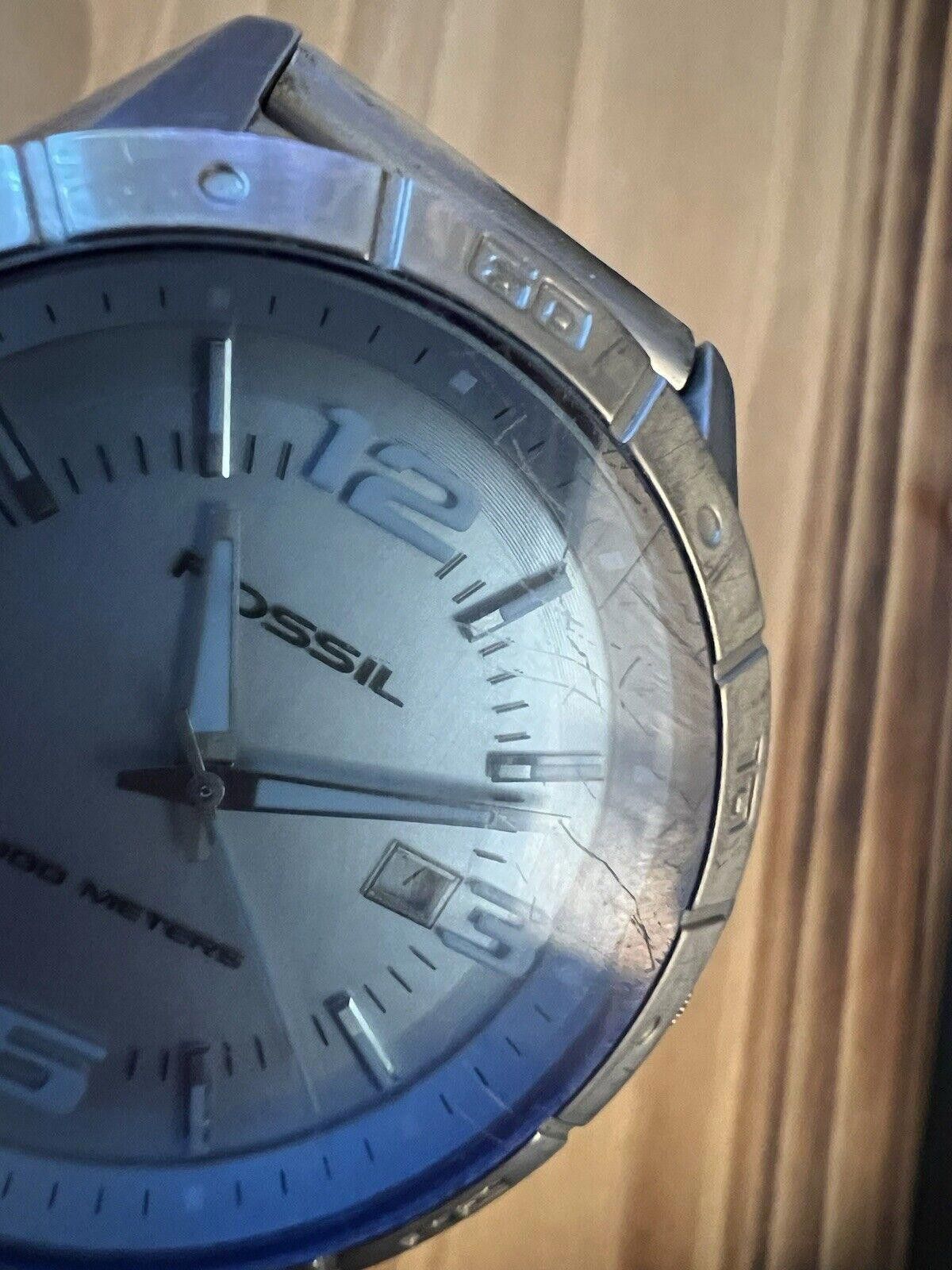 Fossil Fossil Am4147 Blue Crystal, New Battery Size ONE SIZE - 3 Thumbnail