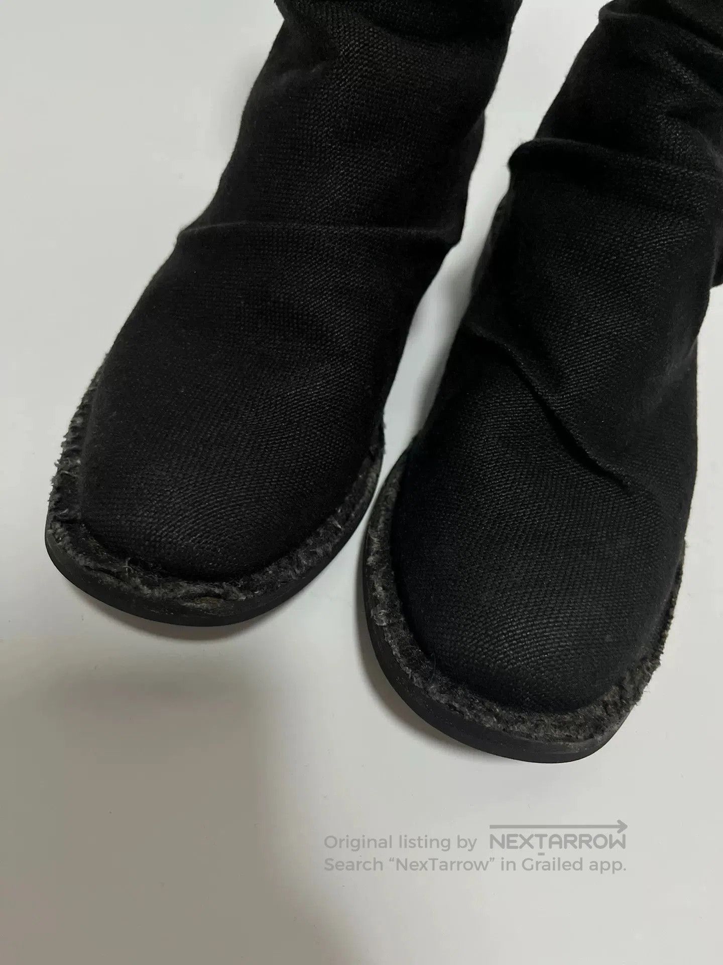 Yohji Yamamoto Yohji Yamamoto x CHEREVICHKIOTVICHKI Linen Boots. Size US 6 / IT 36 - 5 Thumbnail