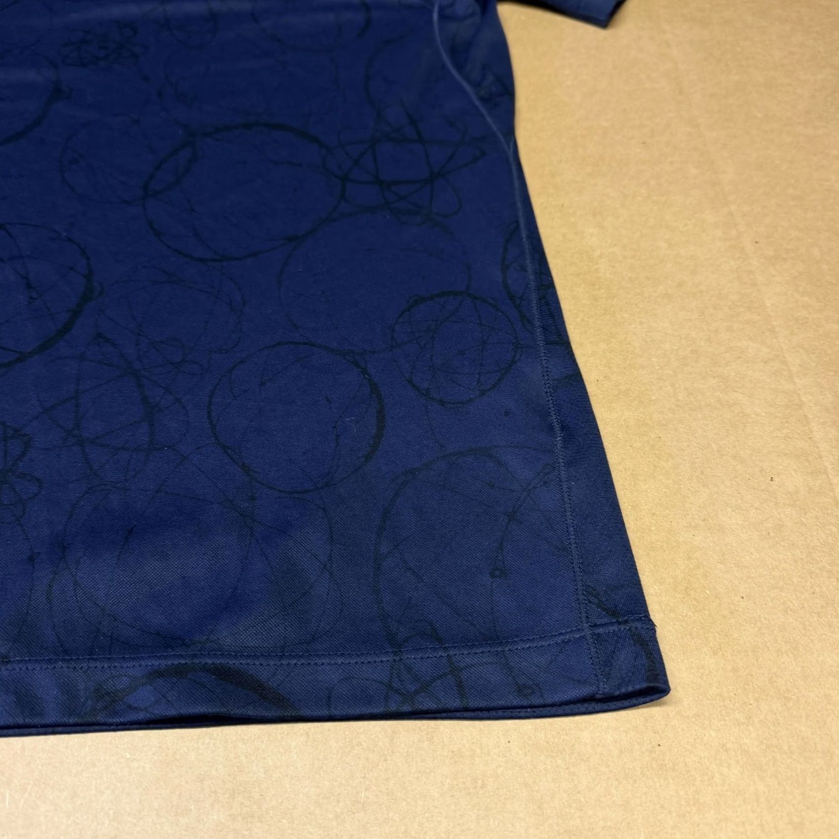 Uniqlo Futura X Uniqlo DRY-EX Shirt Mens M Blue Geometric Print Quick Dry Tee Size US M / EU 48-50 / 2 - 6 Thumbnail