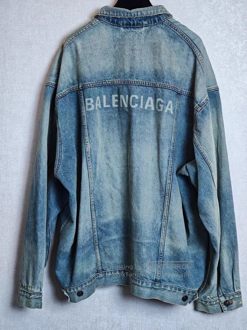 Balenciaga Balenciaga Denim jacket Size US M / EU 48-50 / 2 - 2 Thumbnail