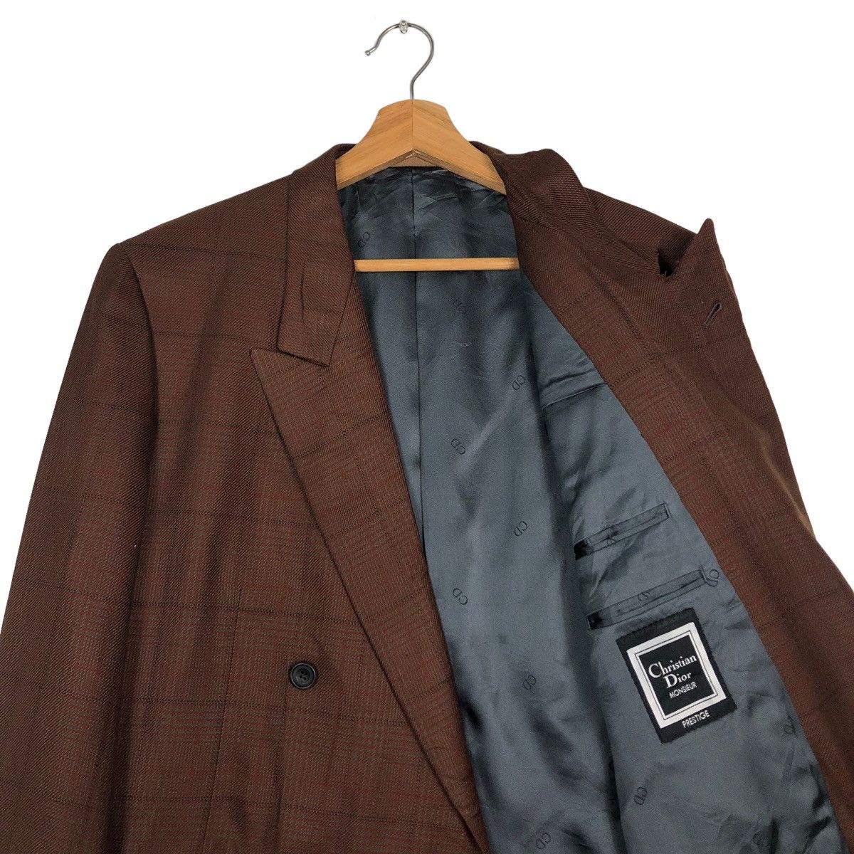 Christian Dior Monsieur 🔥Tartan Design Checked Vintage Christian Dior Monsiuer Size US M / EU 48-50 / 2 - 12 Thumbnail
