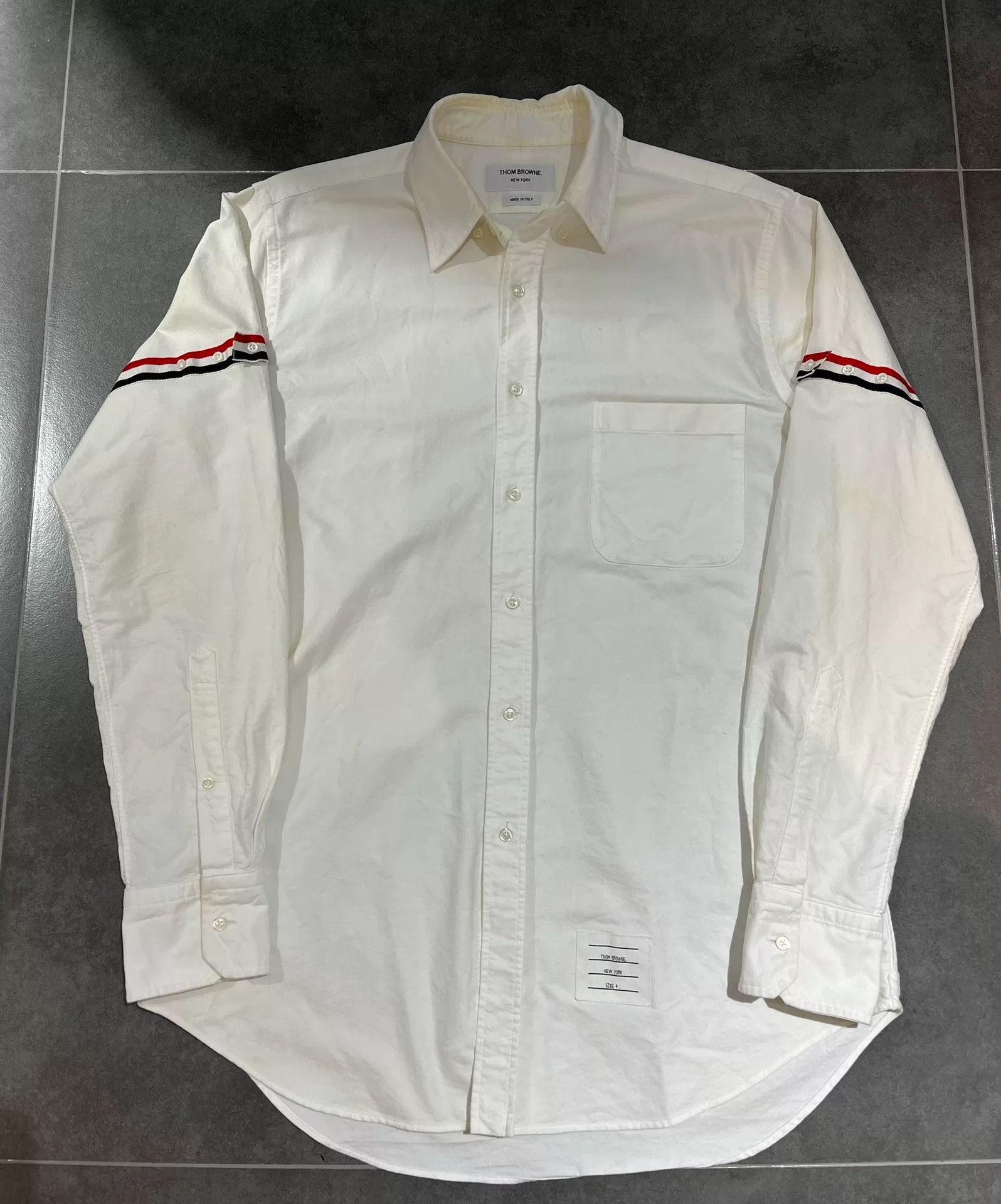 Thom Browne Thom Browne Striped Shirt xl Men Size US XL / EU 56 / 4 - 1 Thumbnail