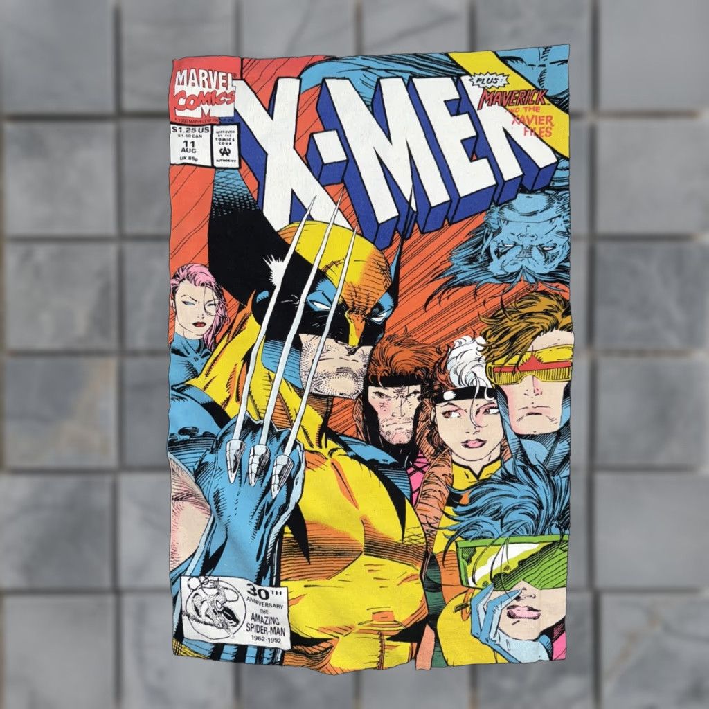 Vintage Marvel X-Men 97 T-Shirt Mens 2XL Black 24x30 Size US XXL / EU 58 / 5 - 1 Thumbnail