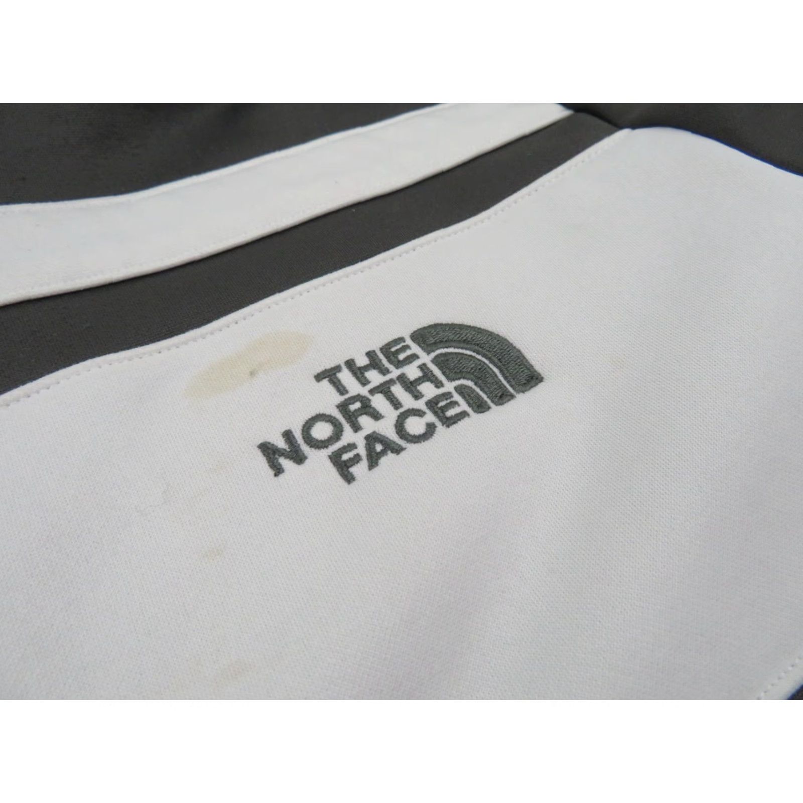 The North Face The North Face Track Jacket Mens XL Full Zip Gray Windbreaker Striped Logo 90s College USA Sports Shirt Size US XL / EU 56 / 4 - 5 Thumbnail