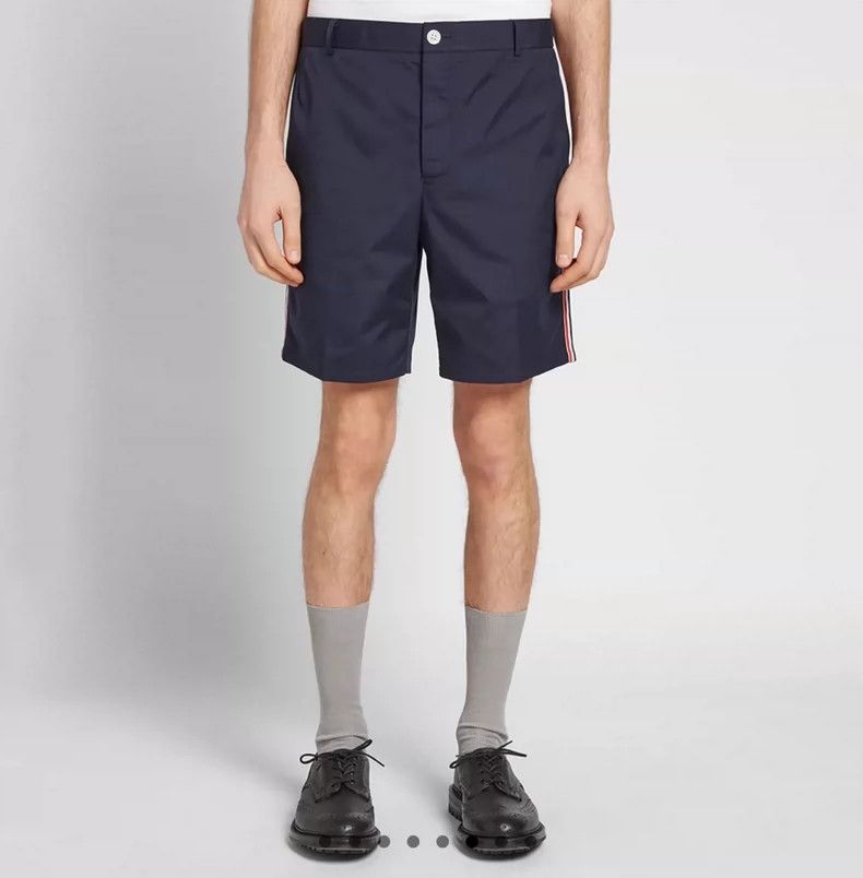 Thom Browne Thom Browne Size 1 Dark blue shorts 2505-Nextarrow Size US 29 - 6 Thumbnail