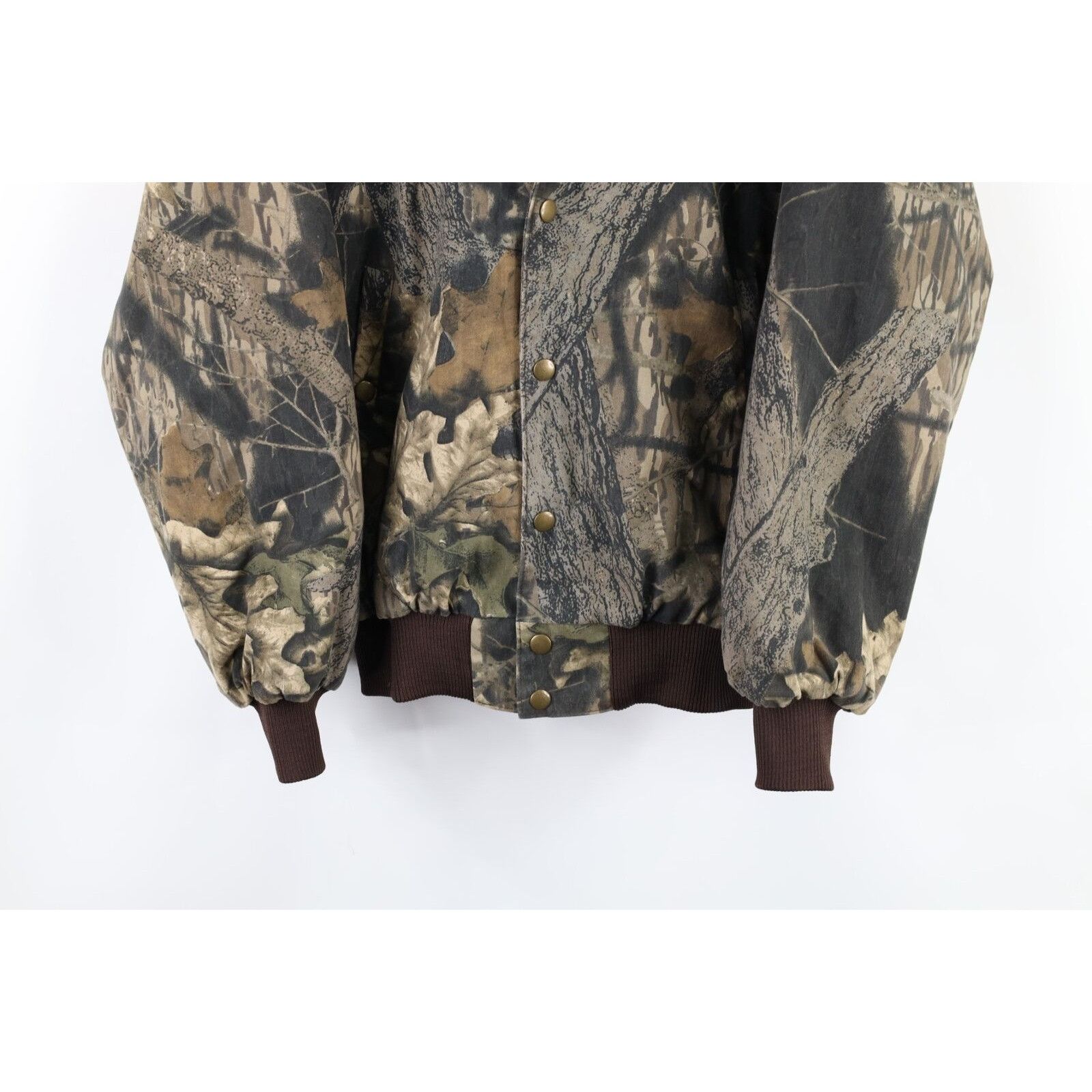 Cabelas × Vintage Vintage Cabelas Mens Size Small Quilt Lined Hooded Mossy Oak Size US S / EU 44-46 / 1 - 3 Thumbnail
