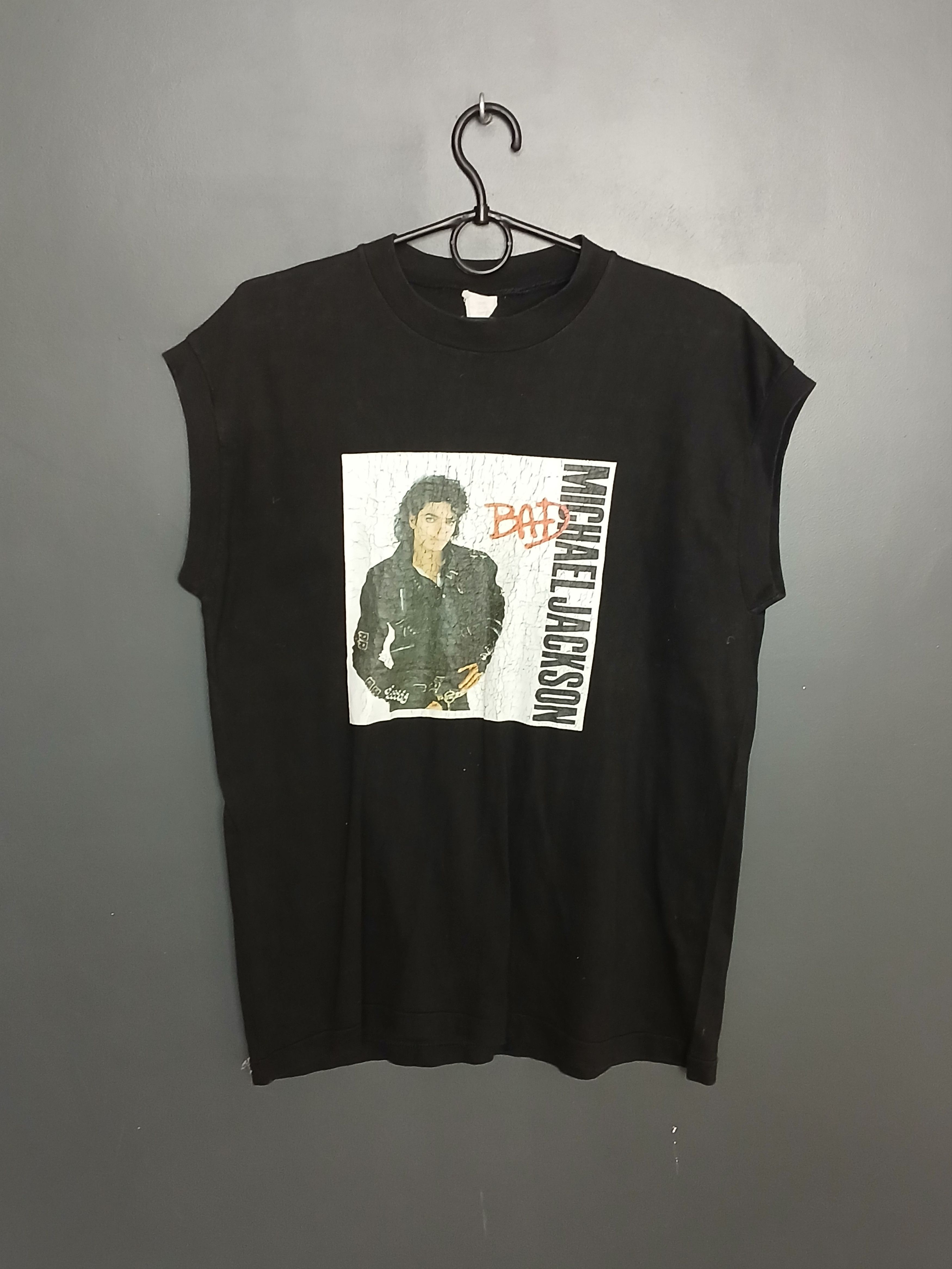 Michael Jackson × Vintage Vintage Michael Jackson Tank Top T-Shirt Size US M / EU 48-50 / 2 - 1 Thumbnail