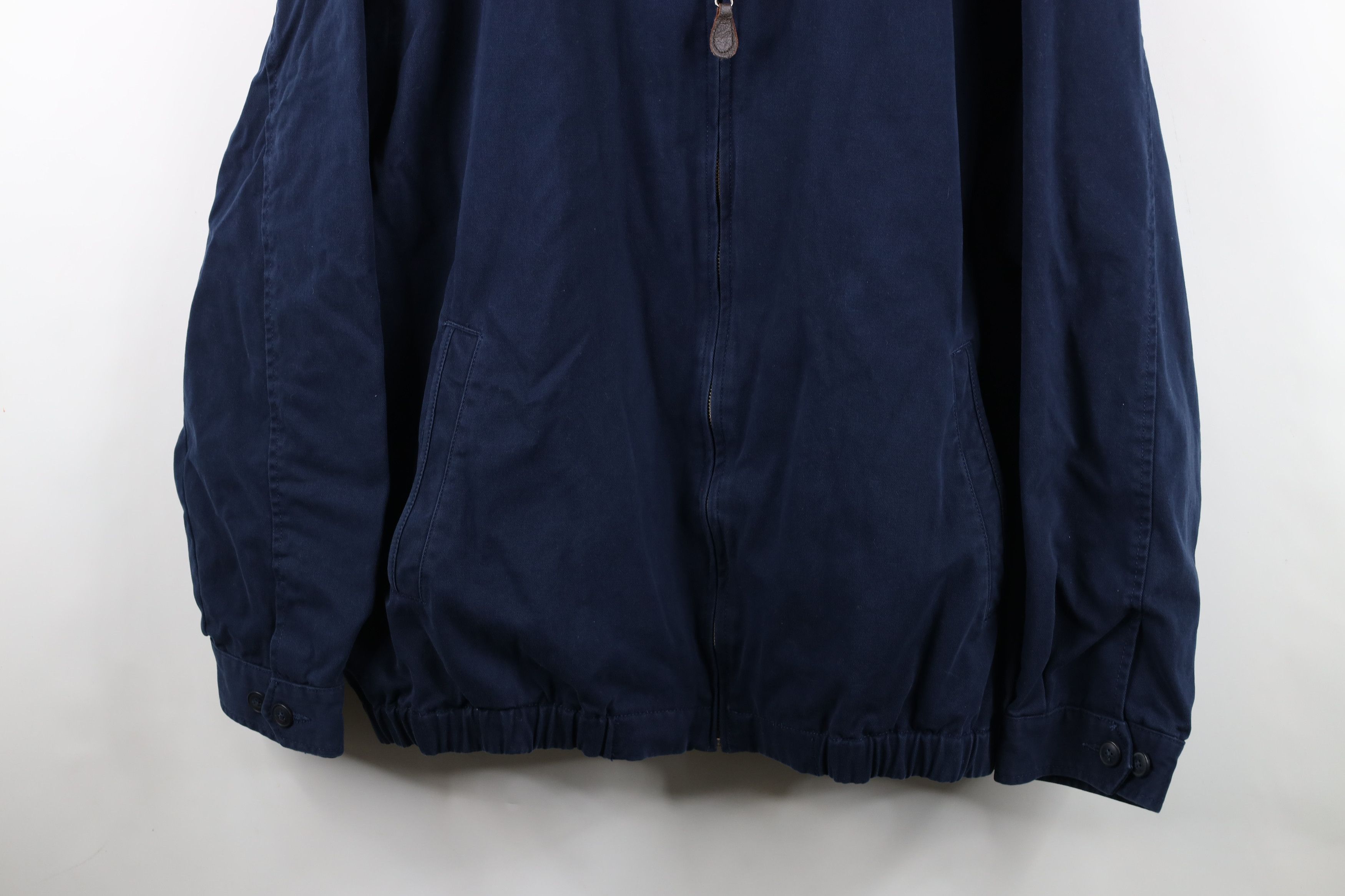 Vintage Vintage 90s Y2K Streetwear Heavyweight Bomber Jacket Blue Size US XXL / EU 58 / 5 - 3 Thumbnail