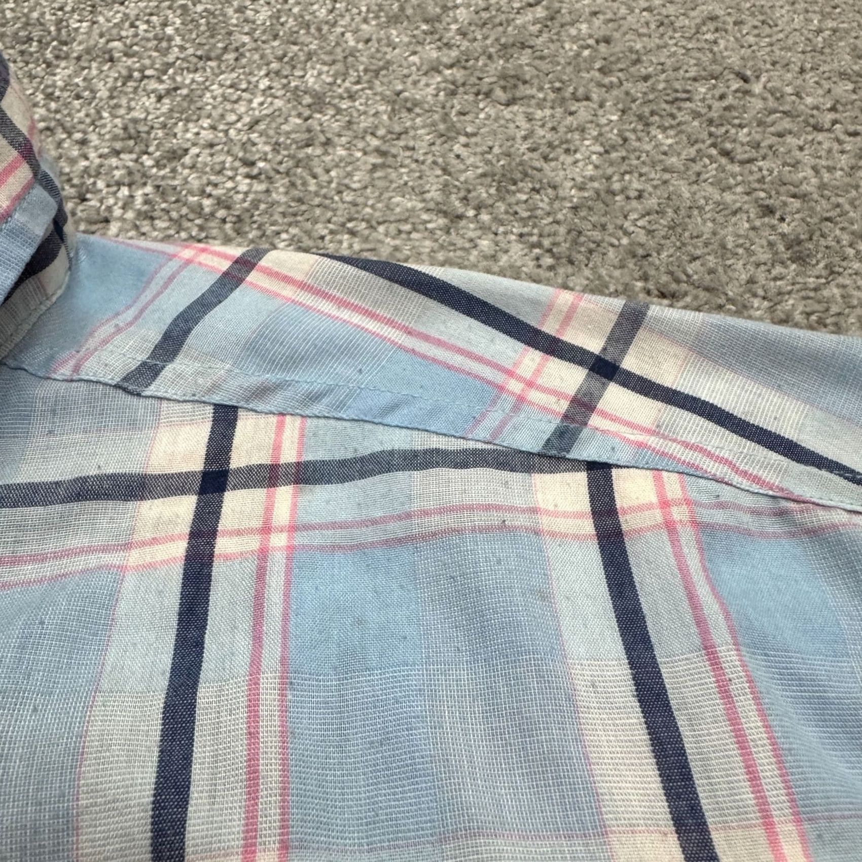Polo Ralph Lauren VINTAGE Polo Ralph Lauren Button-Down Shirt Mens Large Plaid Cotton Casual Size US L / EU 52-54 / 3 - 6 Thumbnail
