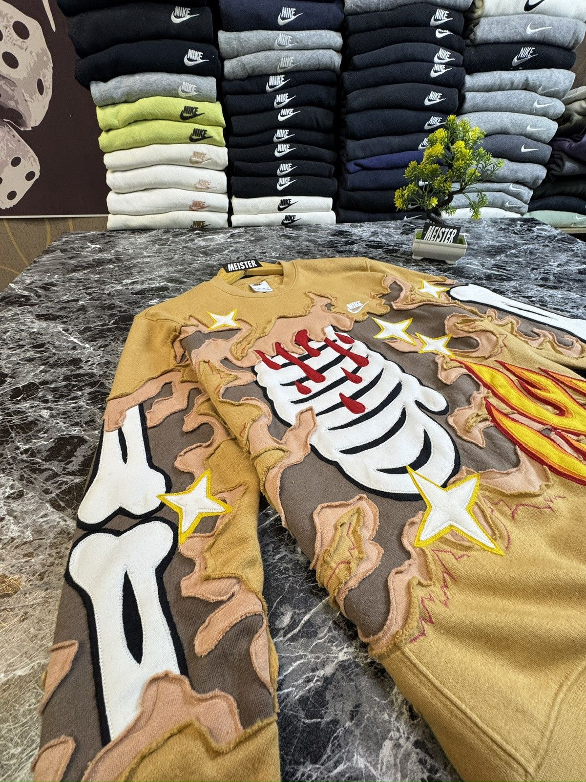 Nike Rework Nike Sweatshirt Size US XS / EU 42 / 0 - 4 Thumbnail