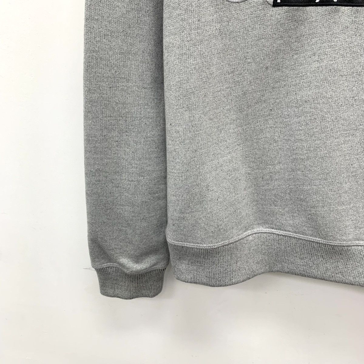 Kenzo Kenzo Grey Logo Embroidered Long Sleeve Sweatshirt K26WX Size M / US 6-8 / IT 42-44 - 4 Thumbnail