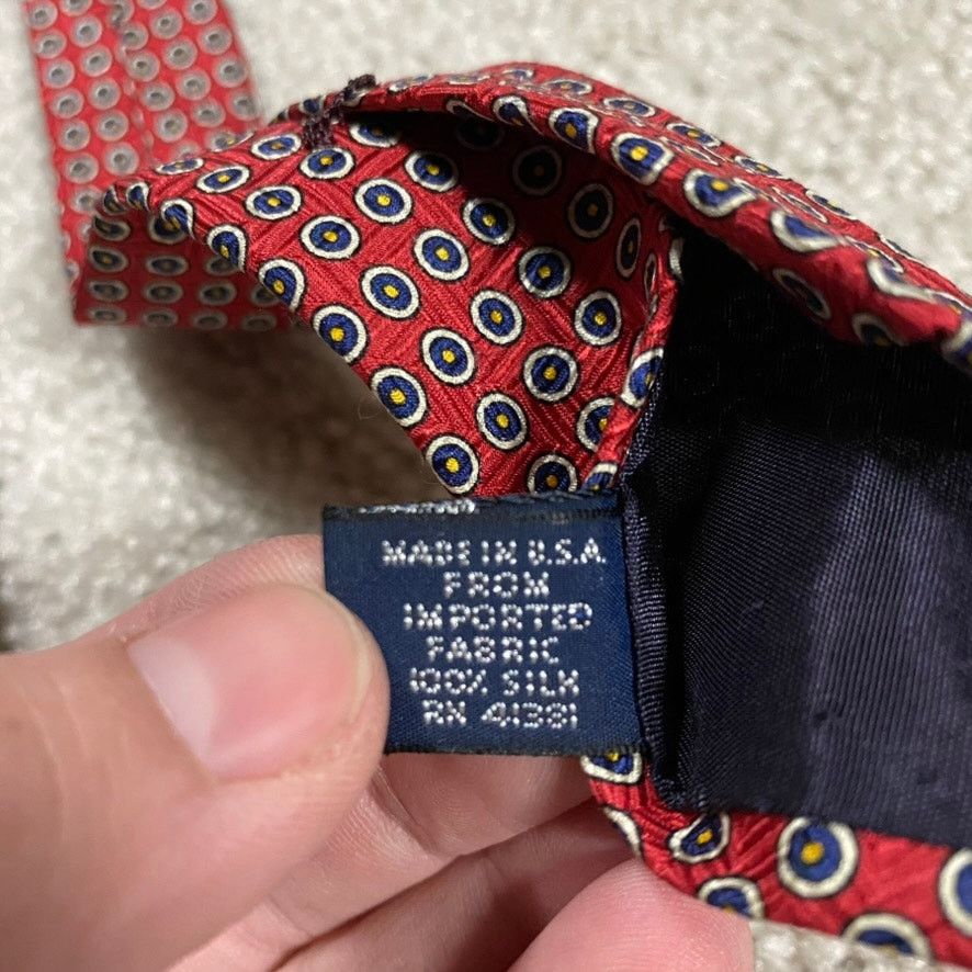 Polo Ralph Lauren × Vintage Vintage Polo Ralph Lauren Tie Silk Preppy Classic Necktie Size ONE SIZE - 3 Thumbnail