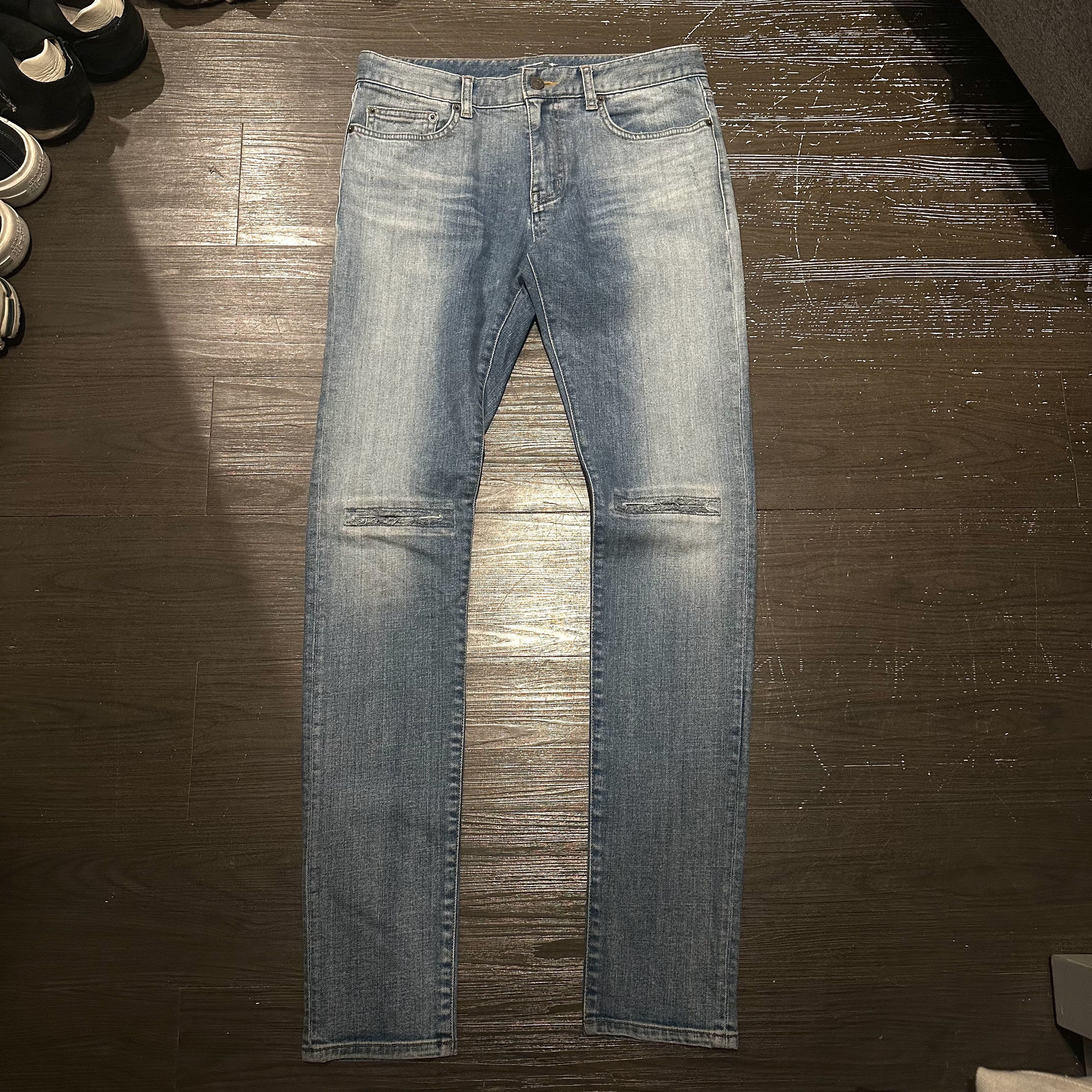 Saint Laurent Paris D01 Saint Laurent Jeans from Hedi Era | Grailed